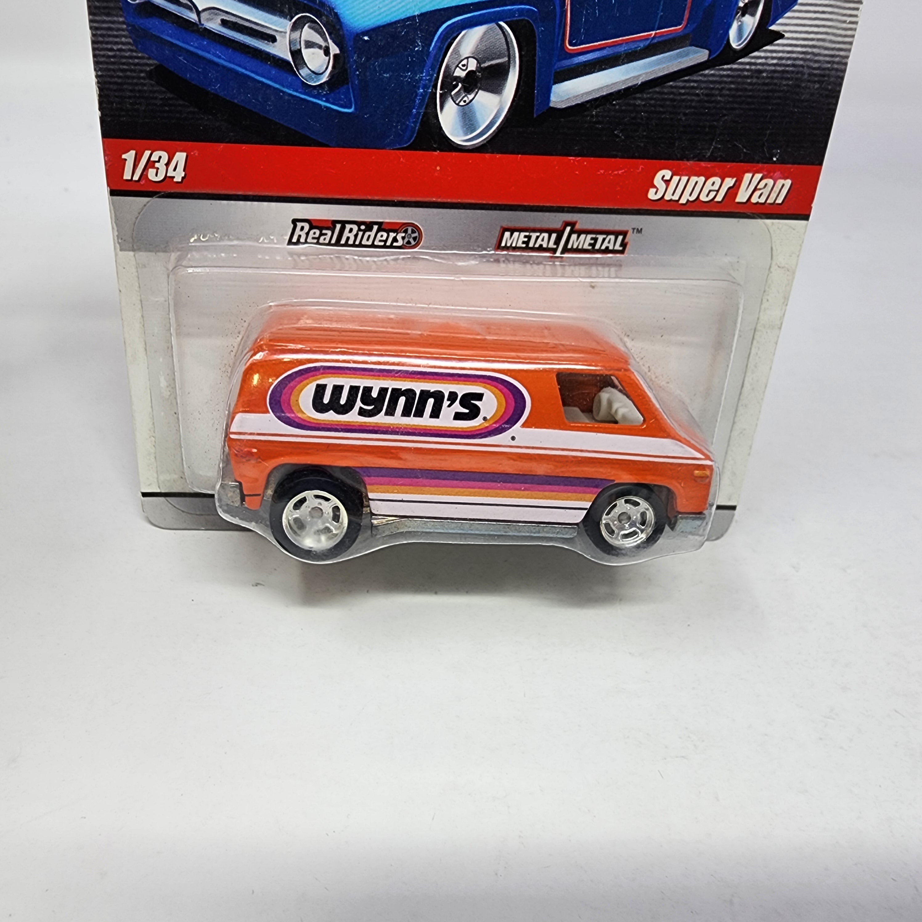 Super Van Wynnn's * Orange * Hot Wheels Garage Delivery、mySite、hgirdovlk