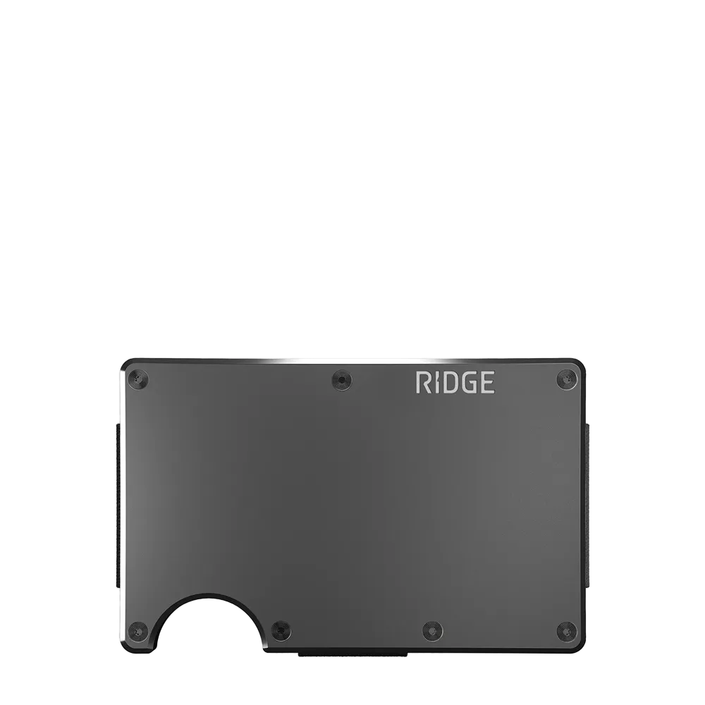 Ridge Wallet Aluminum w/ Money Clip、mySite、noshort