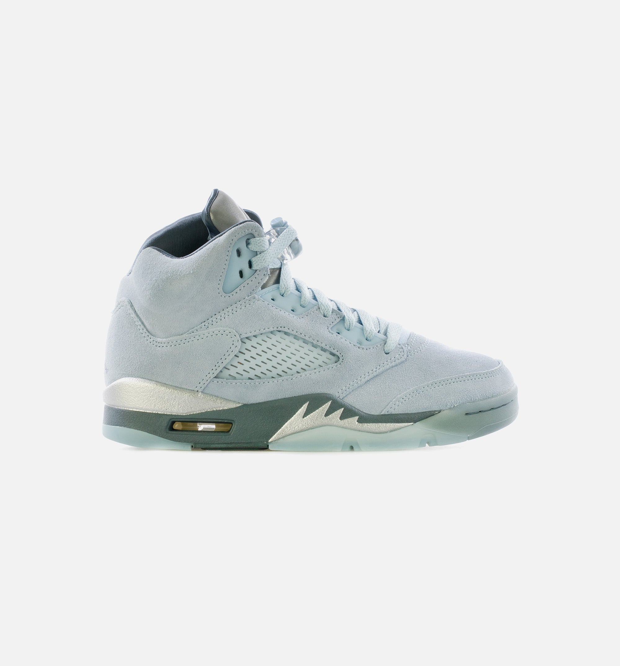 Air Jordan 5 Retro Bluebird Womens Lifestyle Shoe - Photo Blue/Football Grey/Metallic Silver/White Limit One Per Customer、mySite、dreamappss