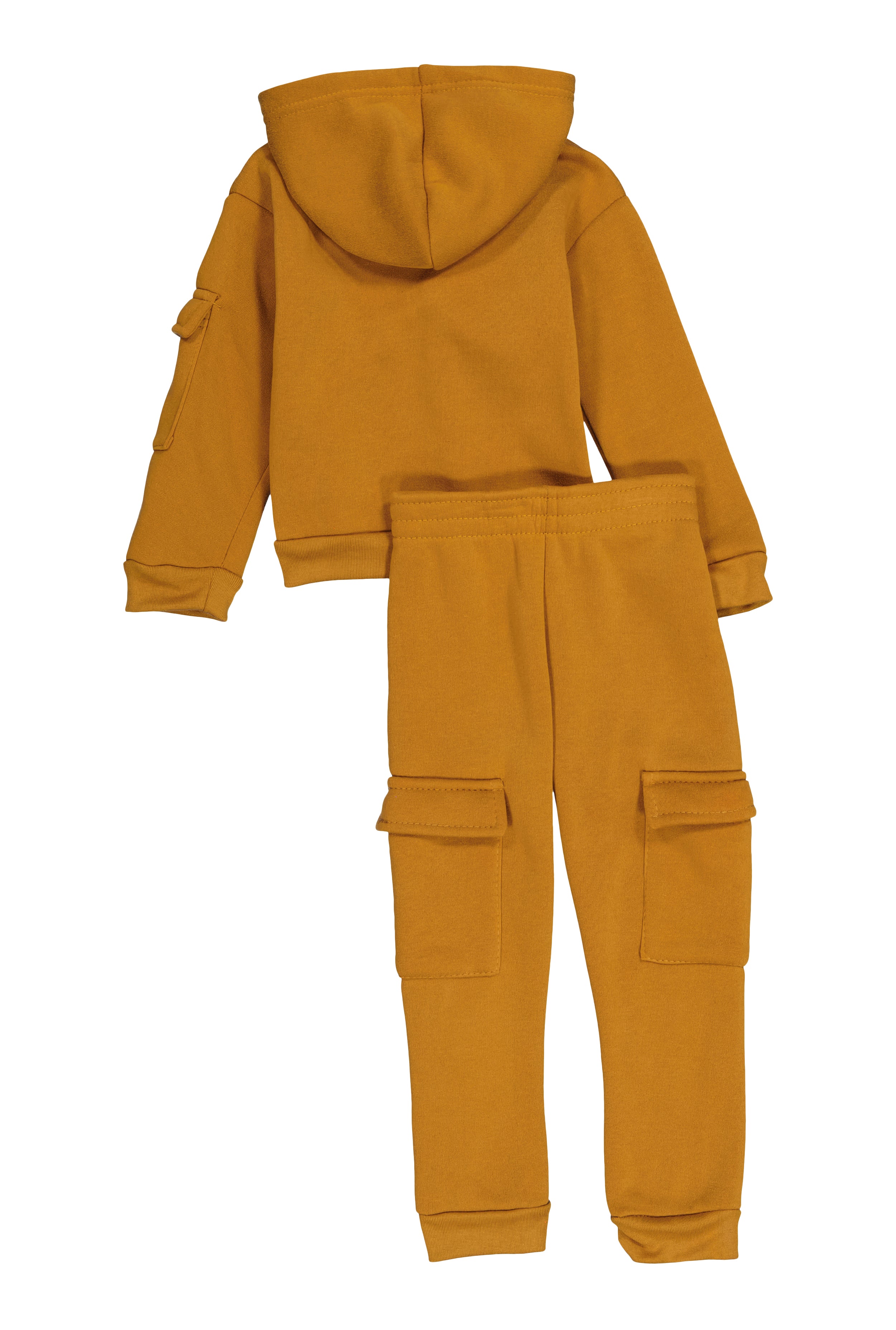 Toddler Girls Totally Cute Cargo Sweatshirt and Joggers、mySite、camillekostekn