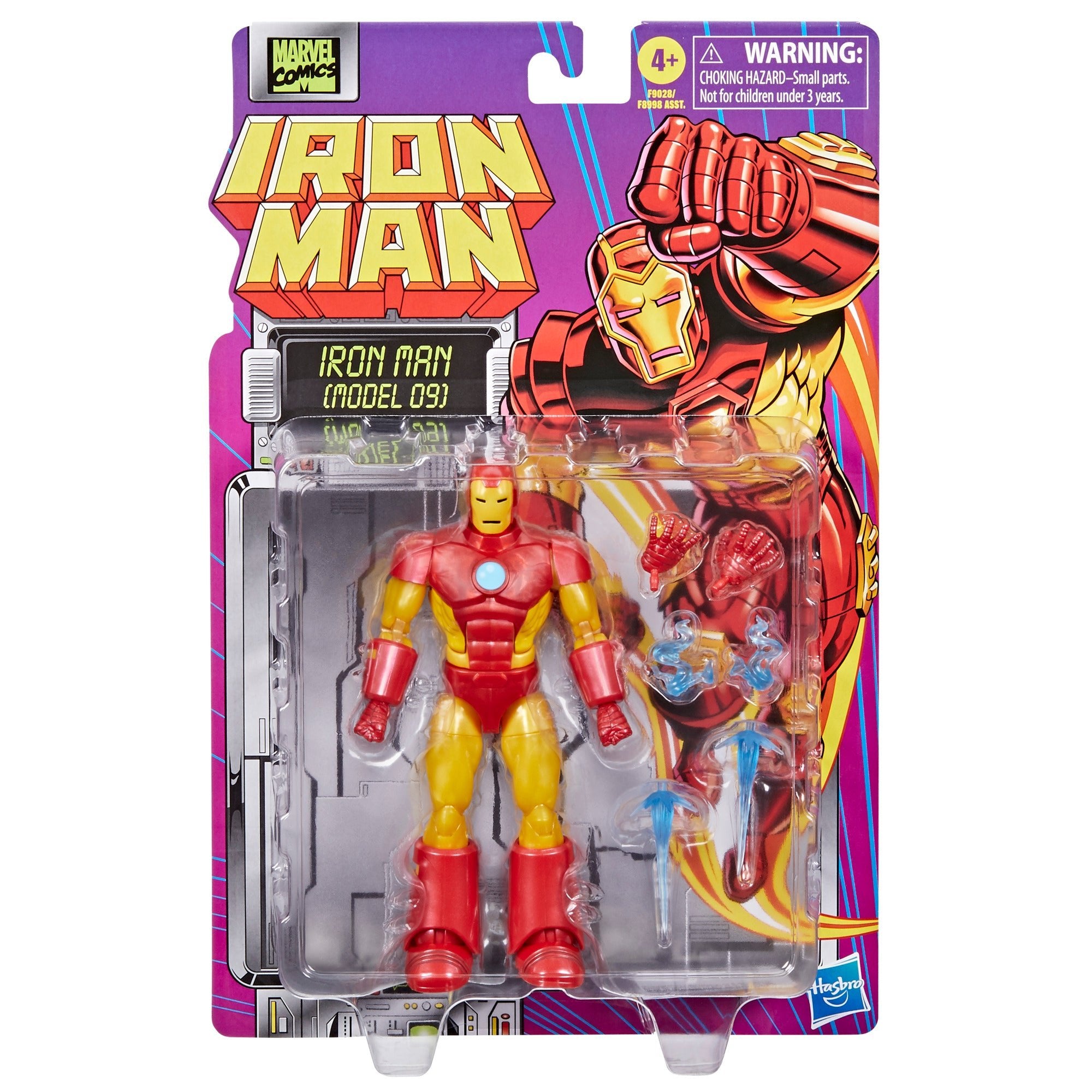 Marvel Legends Iron Man Retro Collection Iron Man (Model 09)、mySite、hgirdovlk