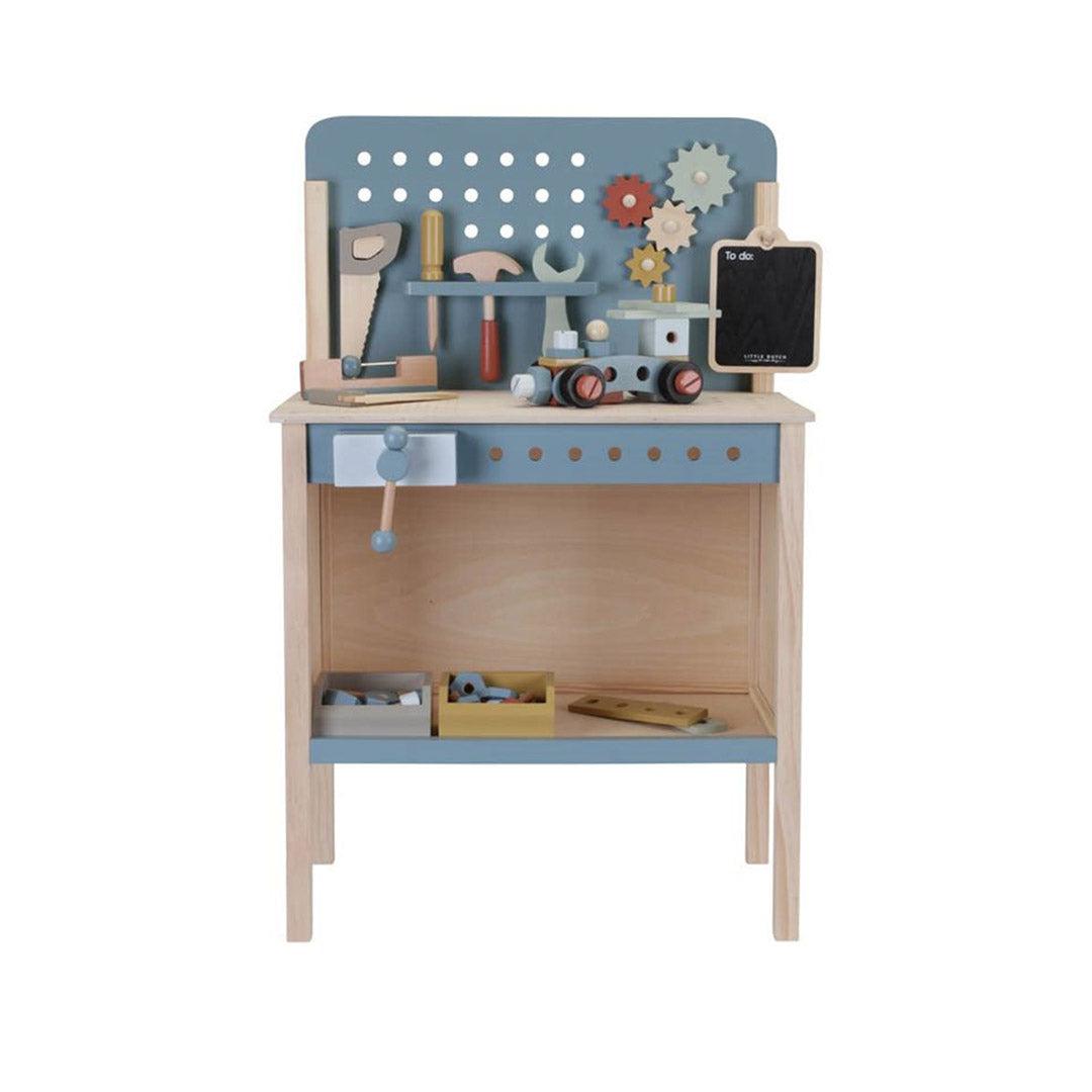  Little Dutch Wooden Workbench - Blue、mySite、merchandisen