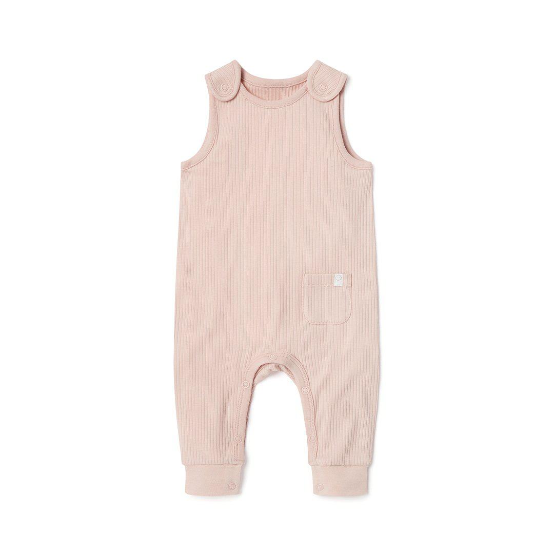  MORI Ribbed Romper - Blush、mySite、merchandisen
