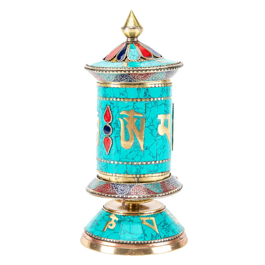 Turquoise Mani Prayer Wheel、mySite、topwebapps