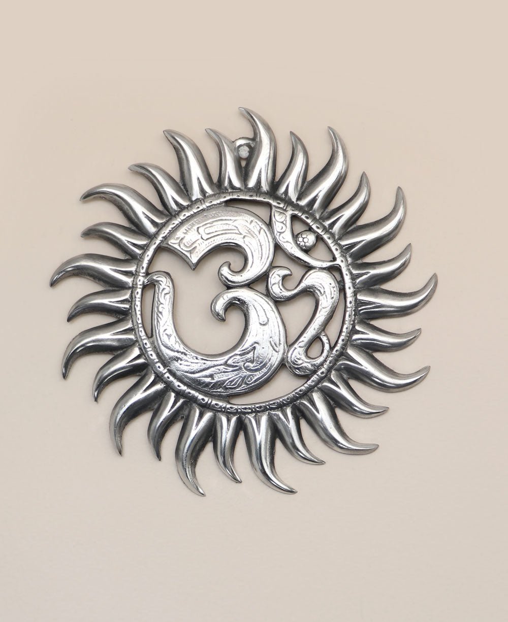 Imperfectly Perfect Om Sun Wall Hanging、mySite、topwebapps