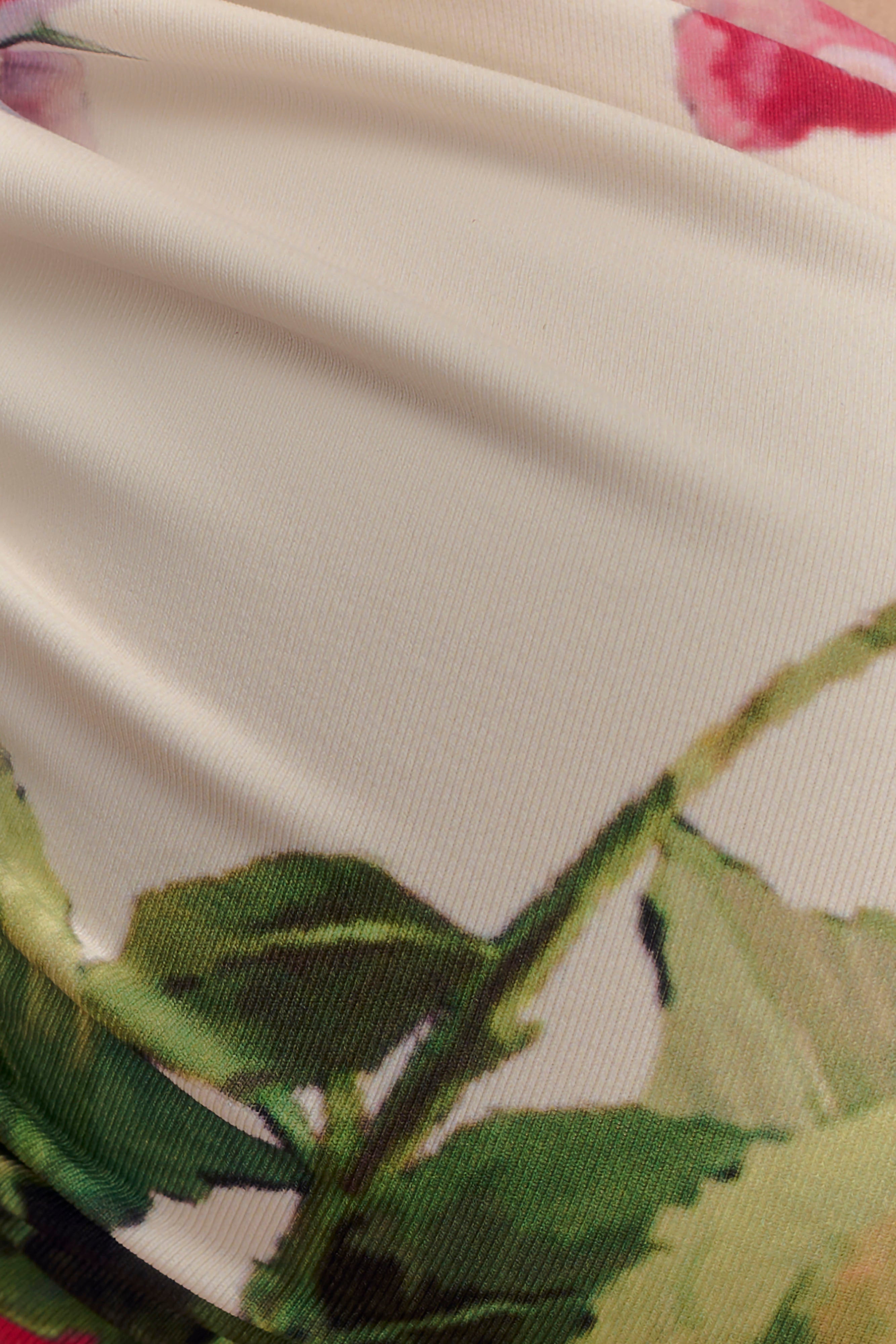 Rosmunda Ruched Bikini Top - Sonia Rose Print、mySite、solidvoid