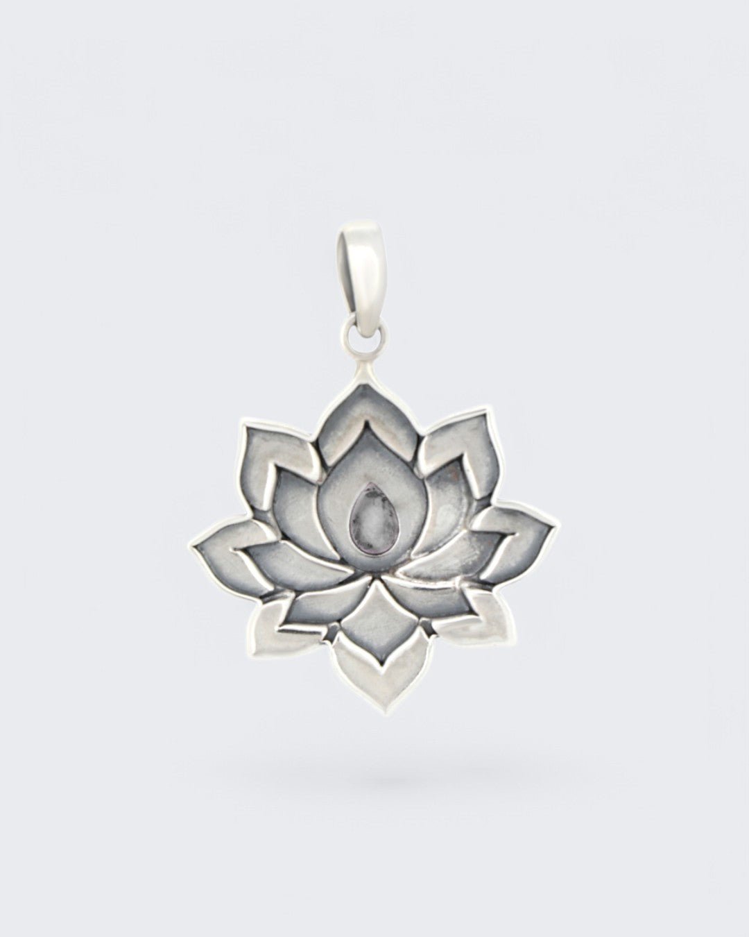 Blooming Lotus Labradorite Pendant、mySite、topwebapps