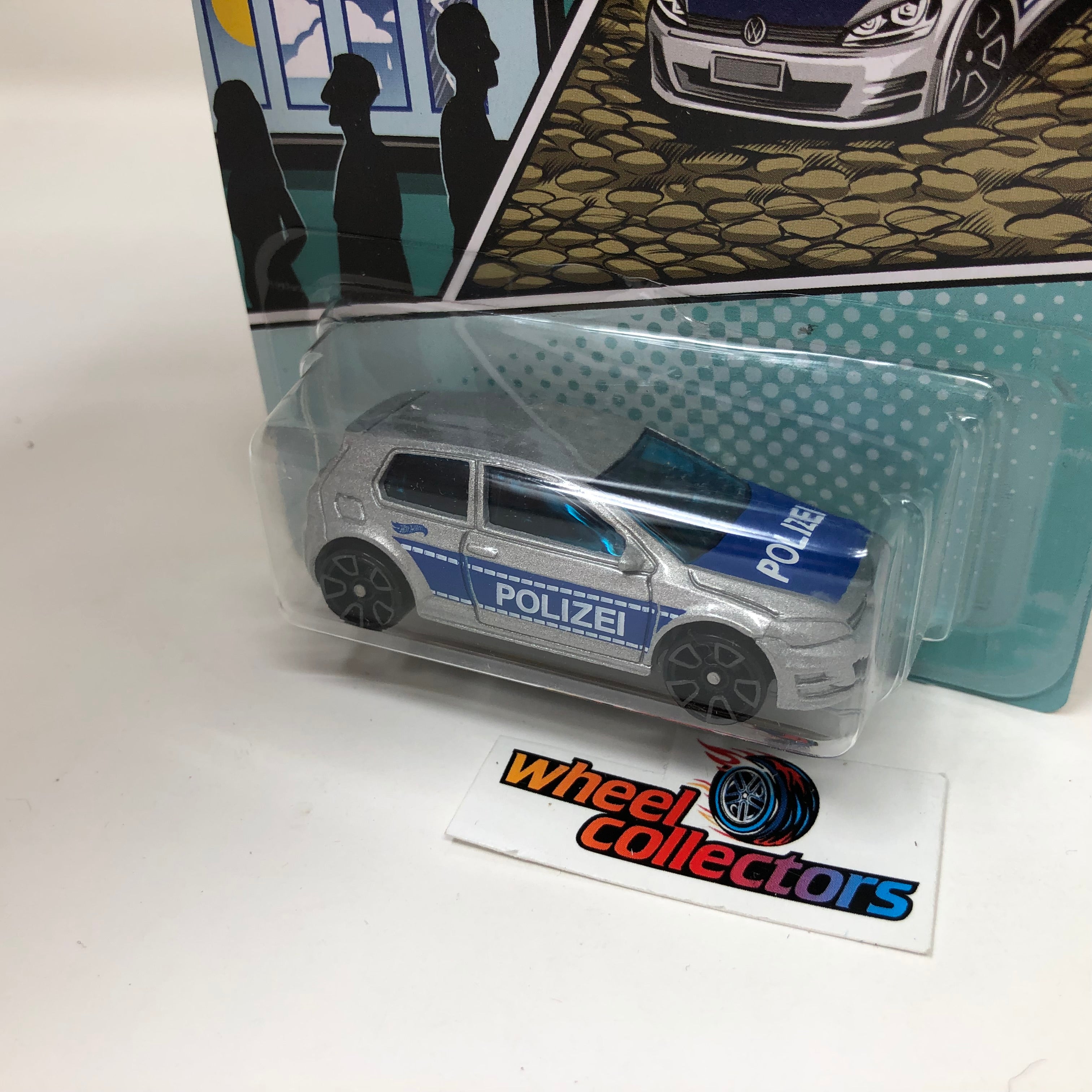 Volkswagen Golf MK7 * Silver * Hot Wheels Police Series、mySite、hgirdovlk