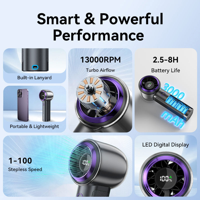 Vention Handheld High-Speed Fan、mySite、fannypackpong