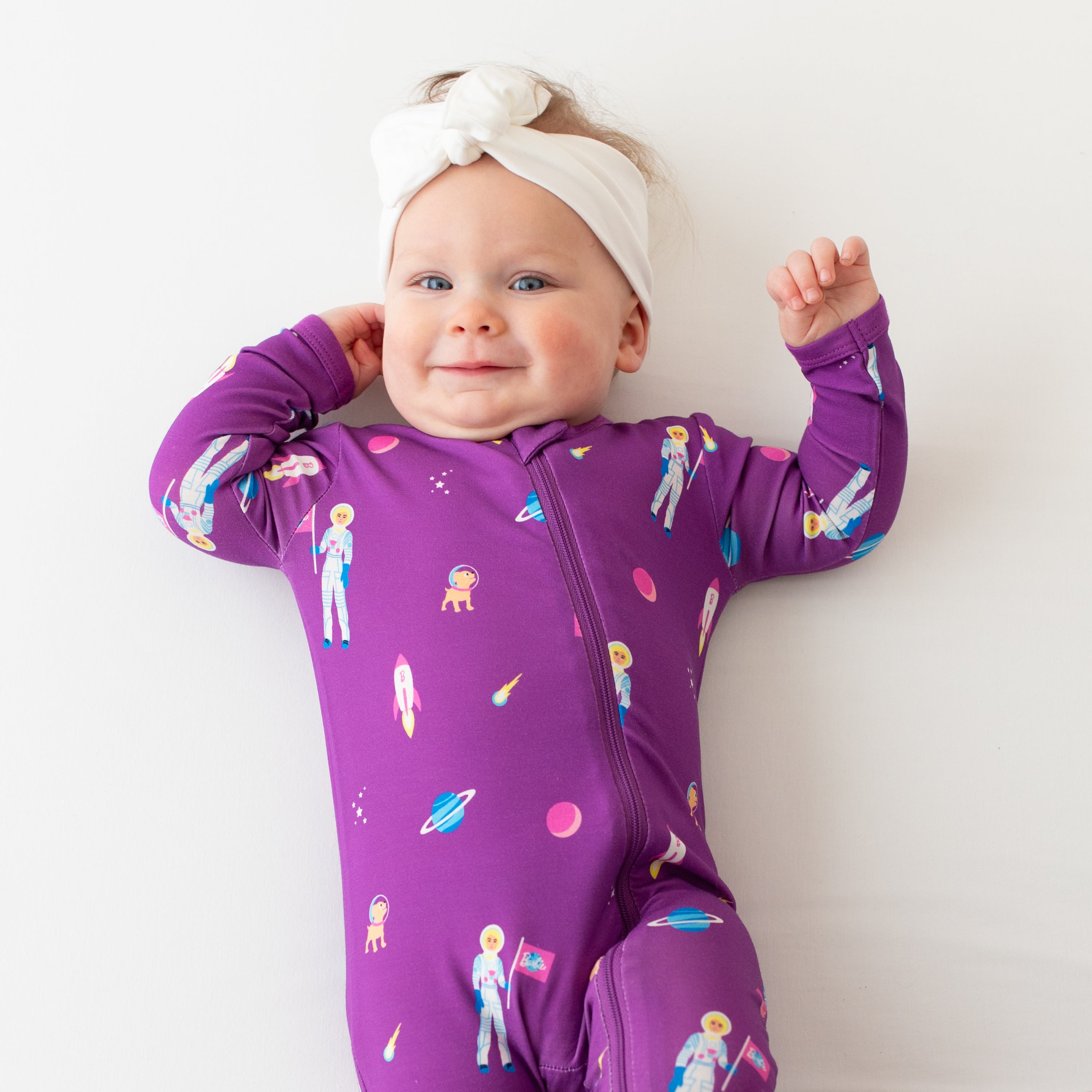  Zippered Footie in Barbie™ Astronaut、mySite、layawaytickets