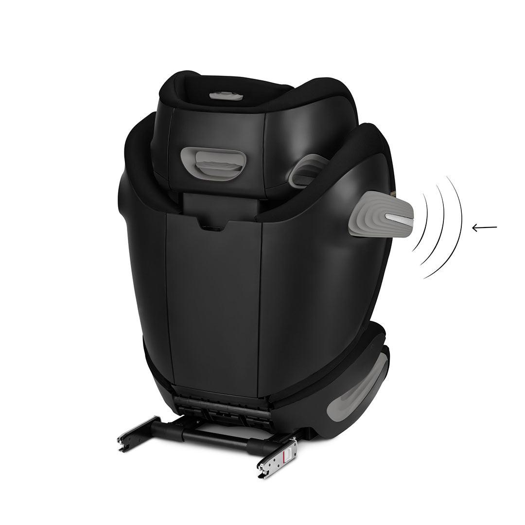  CYBEX Solution S2 i-Fix Car Seat - Moon Black、mySite、merchandisen