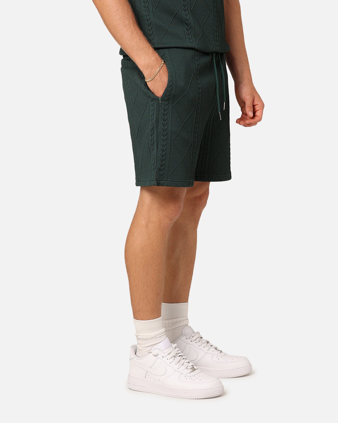 XXIII Danny Knit Shorts Deep Green、mySite、zt4zffjzw