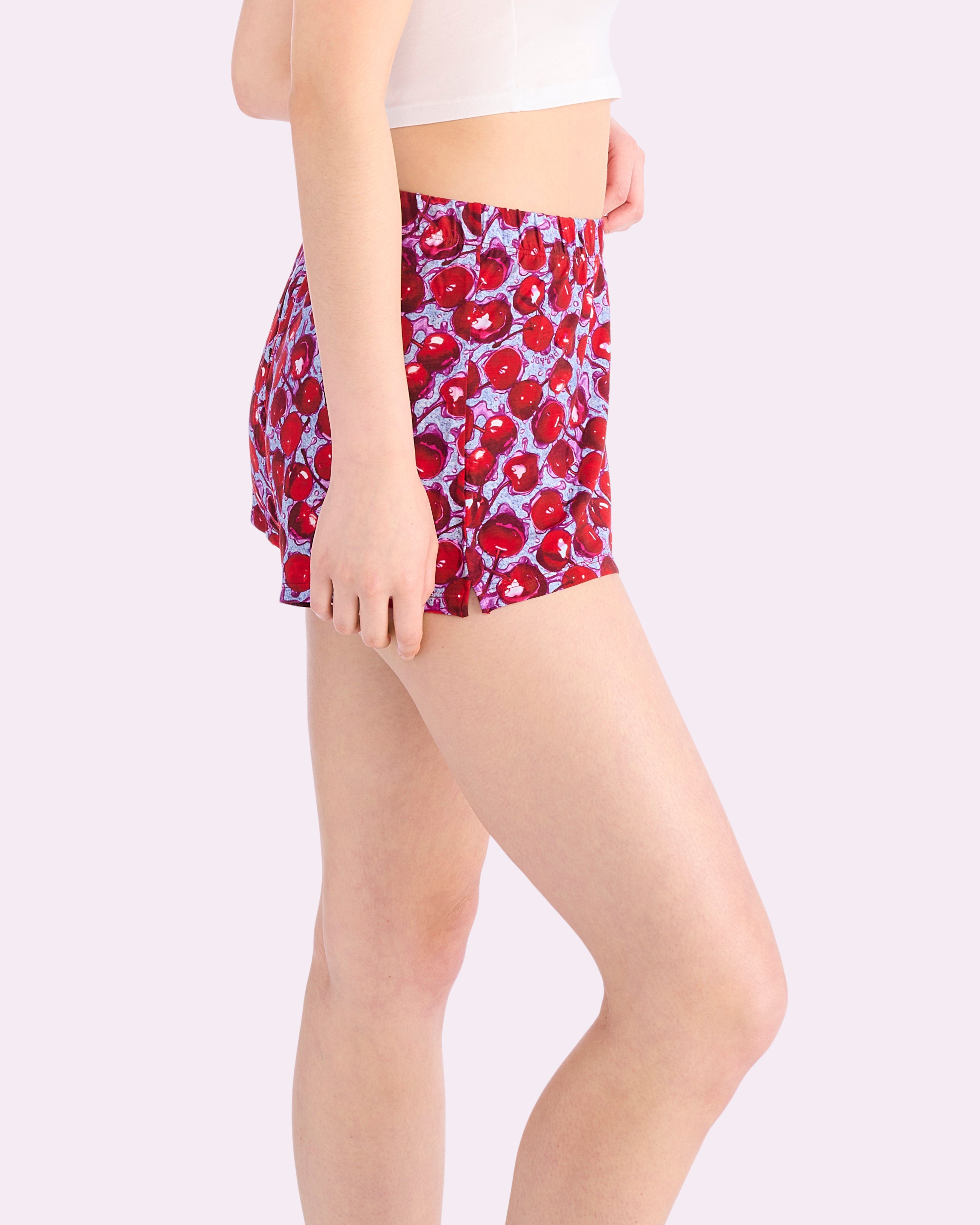 New:Cotton Lounge Shorts | New:Cotton (Wet Cherries)、mySite、bengalsvssteelers
