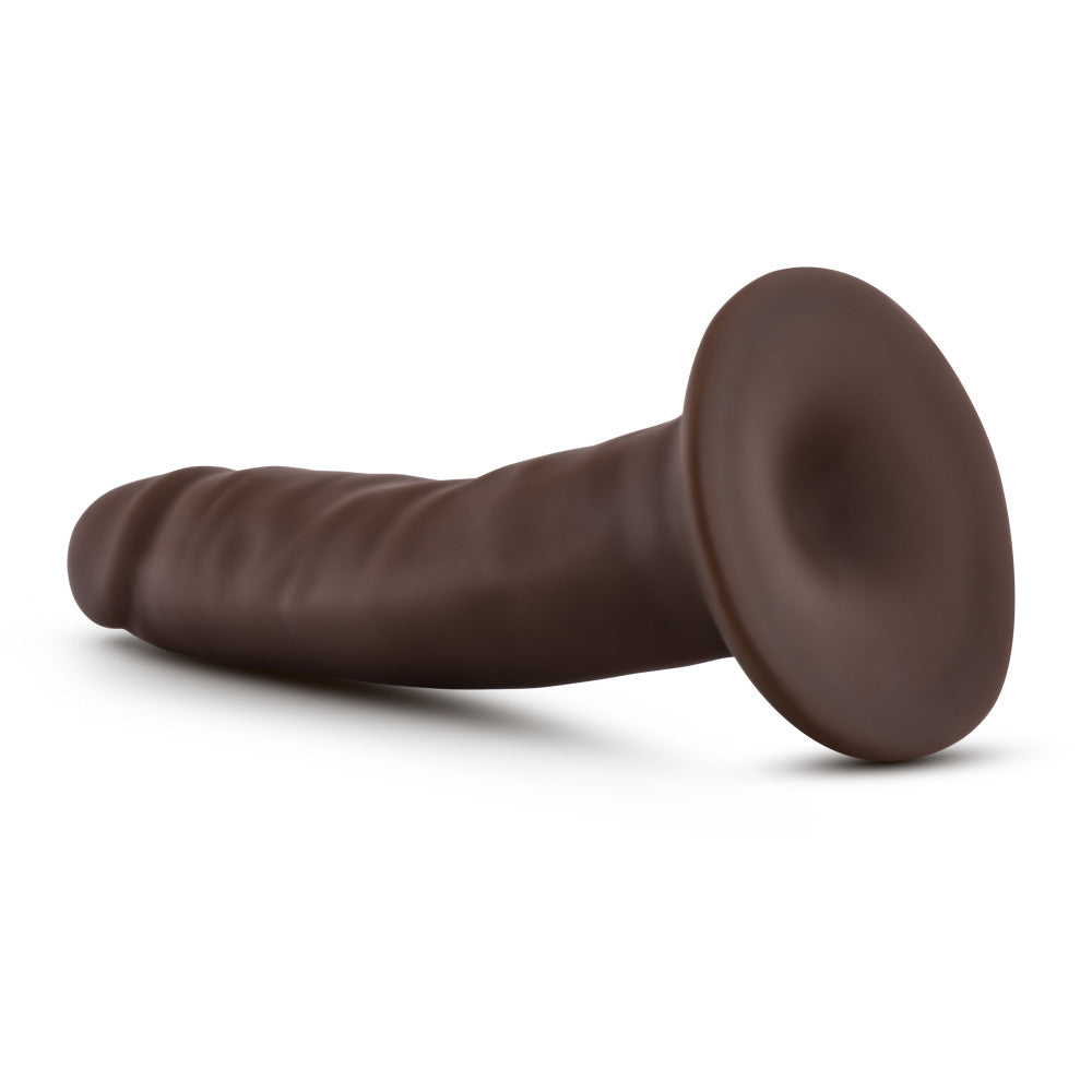 Dr. Skin By Blush® | Realistic Chocolate 5.5-Inch Long Dildo With Suction Cup Base、mySite、bottomscart
