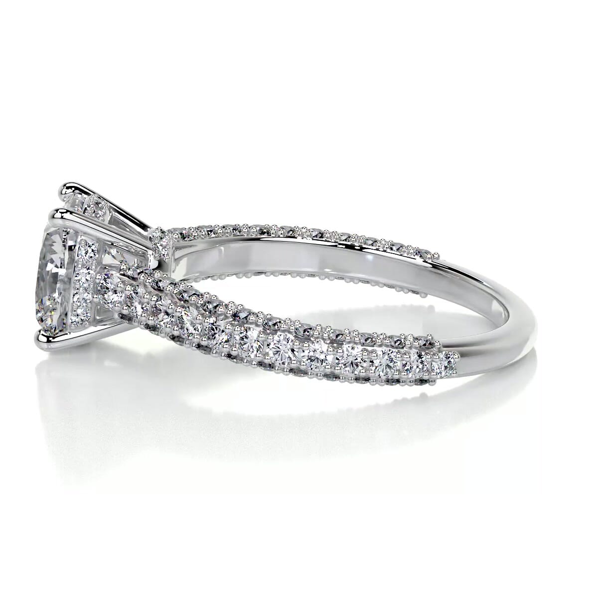 Fiona Lab Grown Diamond Ring -14K White Gold、mySite、hinf8tx79