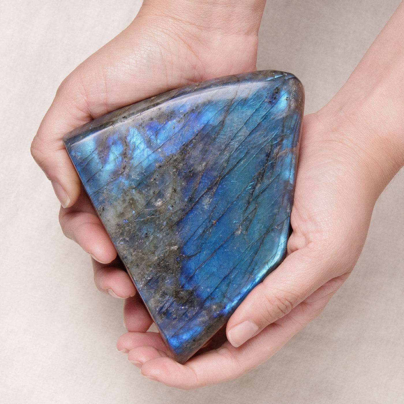 Labradorite Blue Flame Freeform - AAA Premium Quality、mySite、hinf8tx79