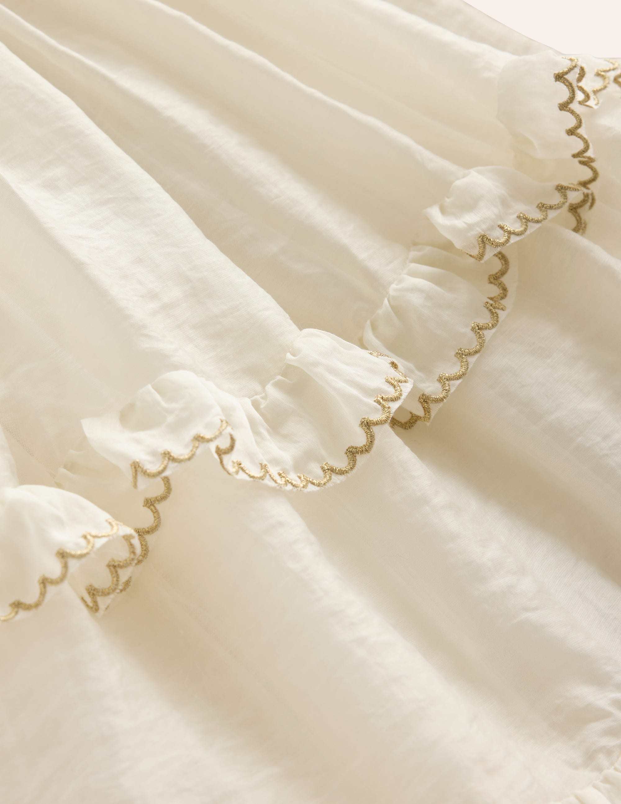  Organza Angel Ruffle Dress-Ivory、mySite、ashleygrahame