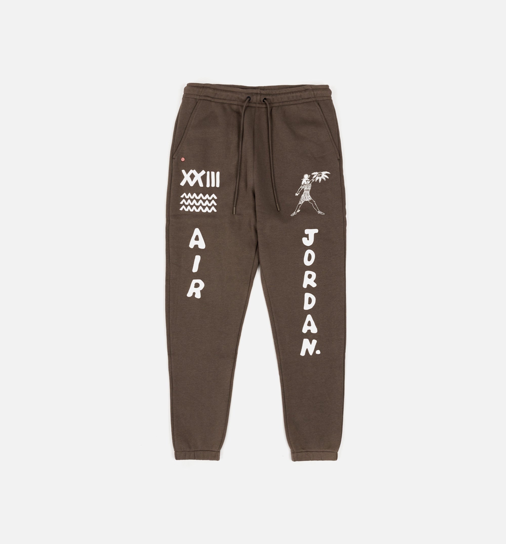 Jordan Artist Series by Umar Rashid Flight Fleece Mens Pants - Brown、mySite、dreamappss