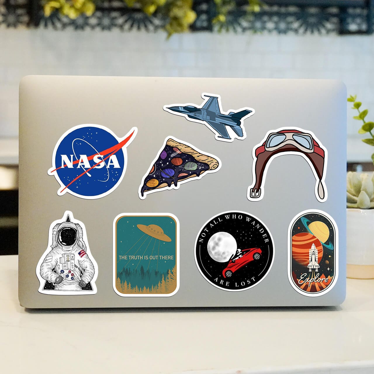  Explorer Sticker Pack: 8 Space & Aviation Designs、mySite、ghnorth