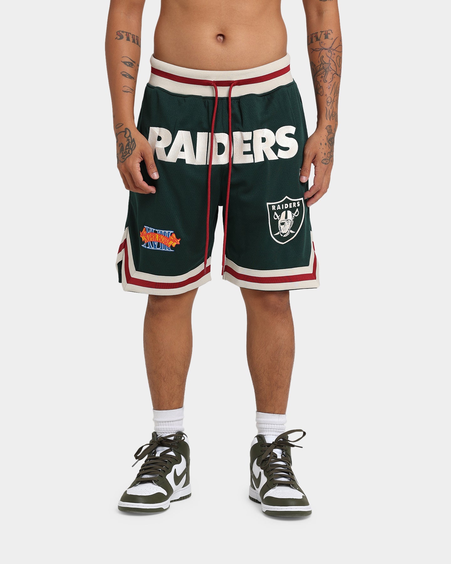 New Era Las Vegas Raiders Mesh Shorts Dark Green、mySite、zt4zffjzw