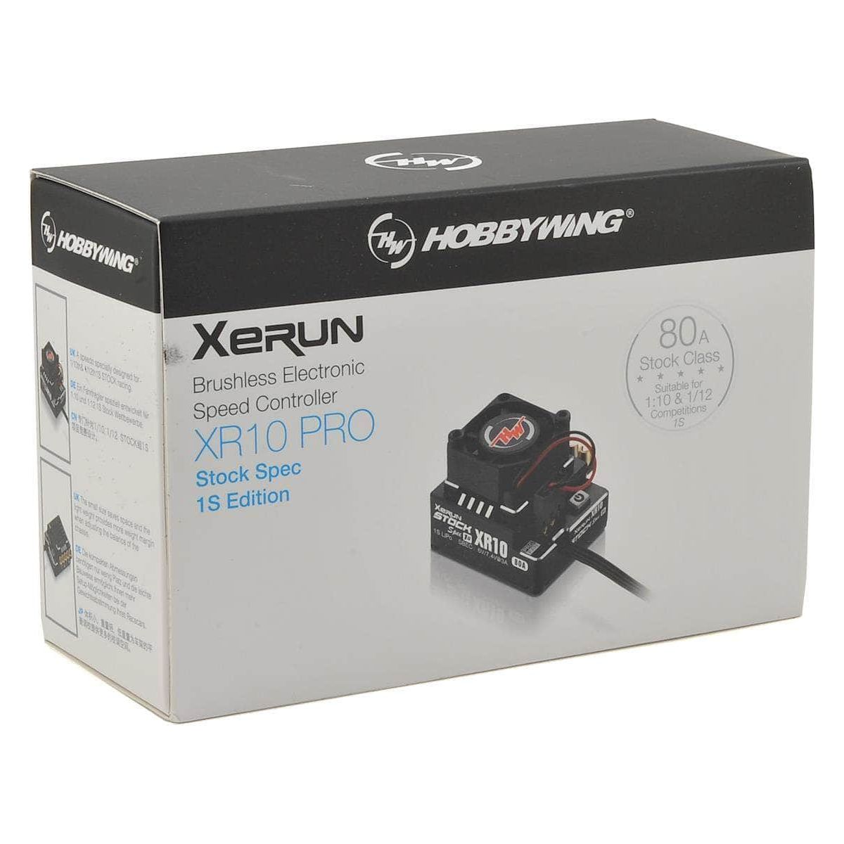  HWA30112751, Hobbywing Xerun XR10 Pro 1S Stock Spec 1/12 Sensored Brushless ESC、mySite、merchandisen