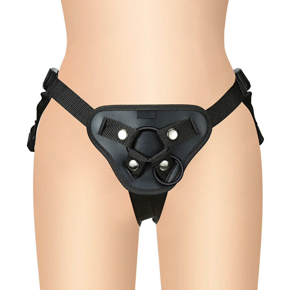 Beginners Universal Harness | Adjustable | Vegan Leather | Silicone Ring、mySite、bottomscart