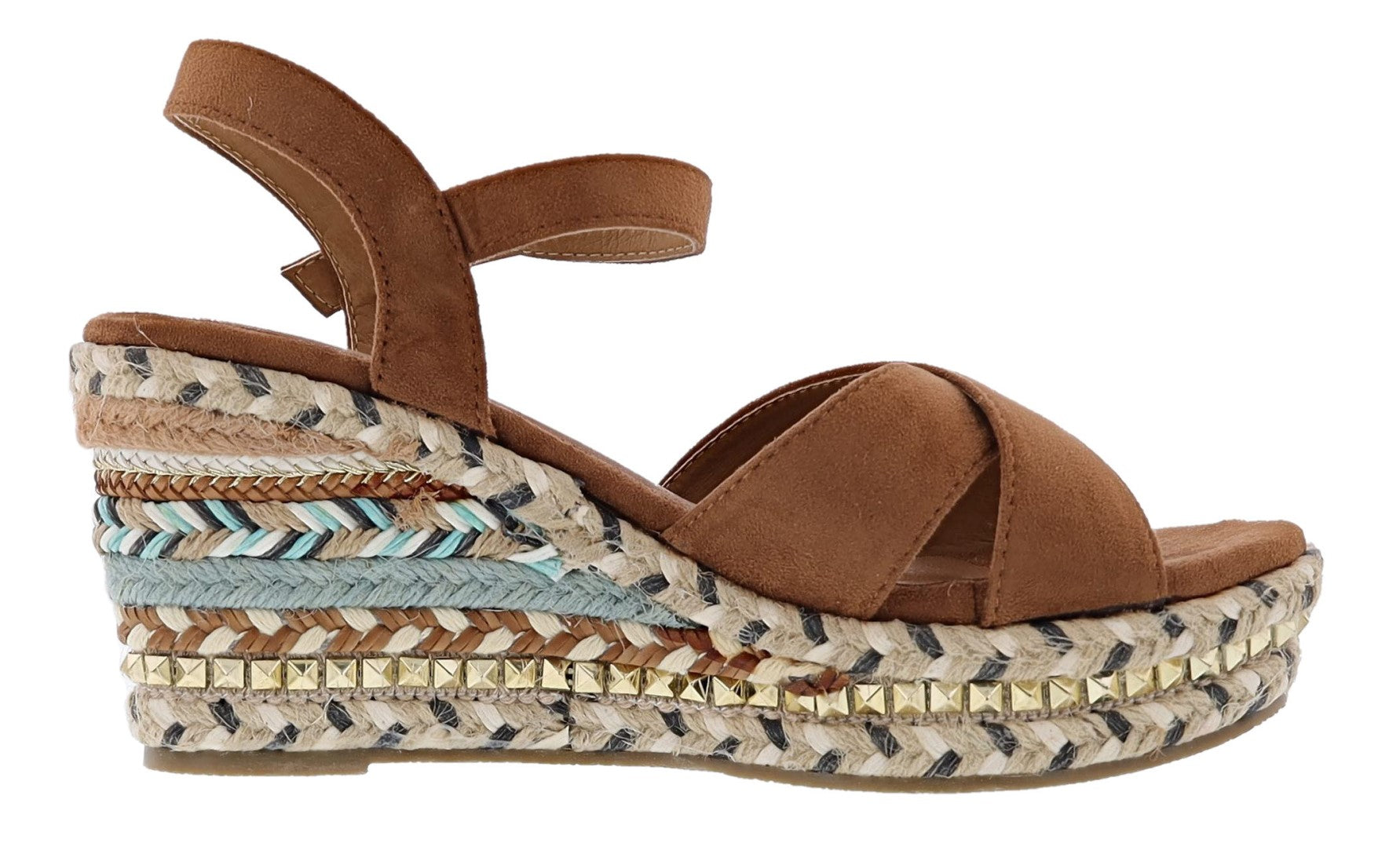 Patrizia Sloane Studded Wedge Sandals By Spring Step、mySite、dreamappss