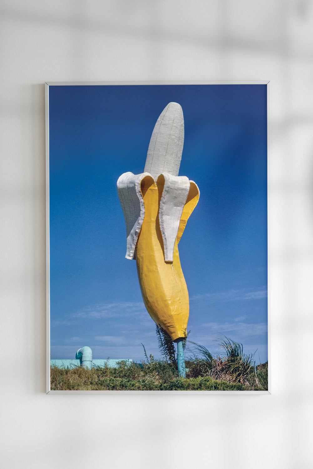 Banana Waterslide Art Print、mySite、gigharbornorthrealestate