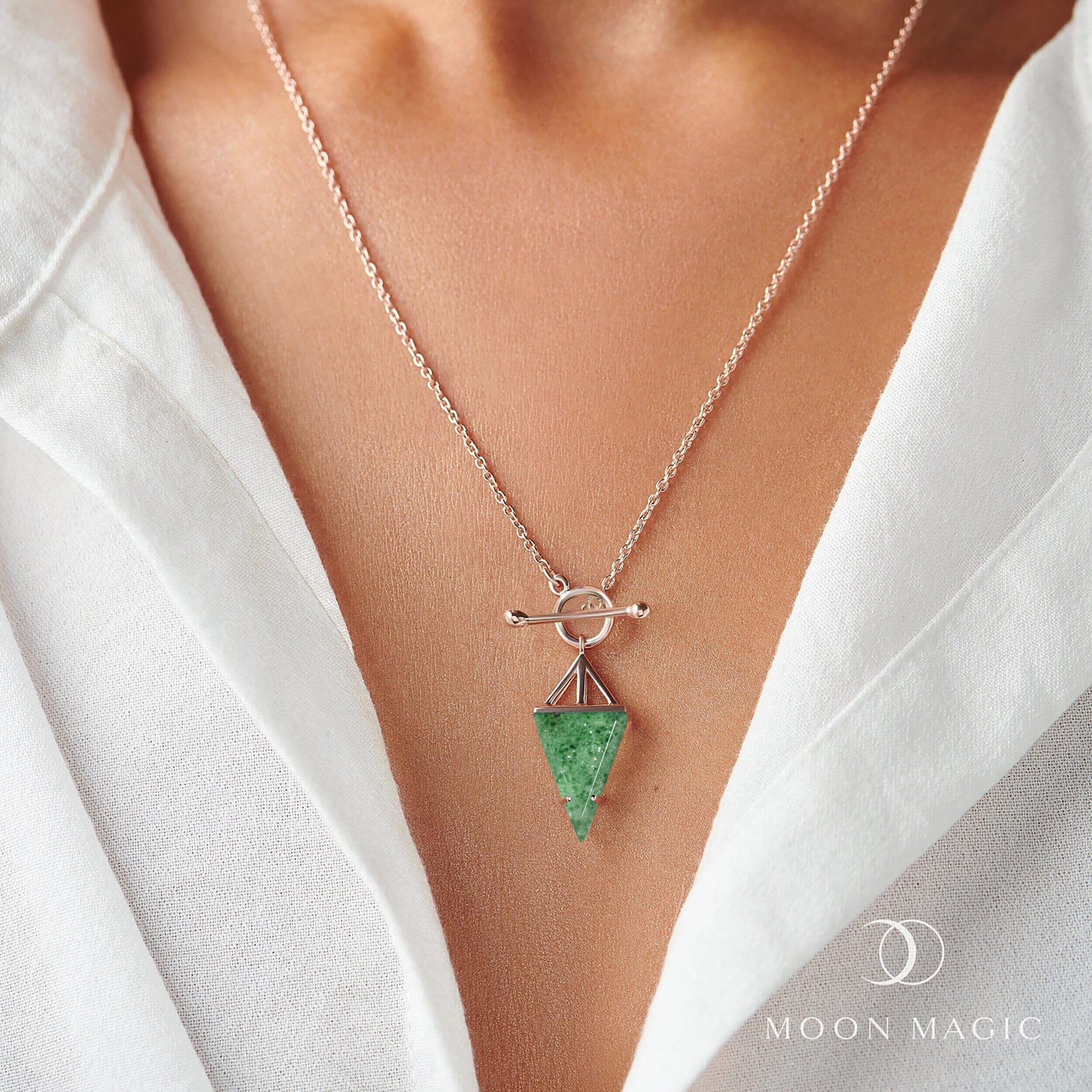 Green Aventurine Necklace - Heroine T-Lock、mySite、hinf8tx79