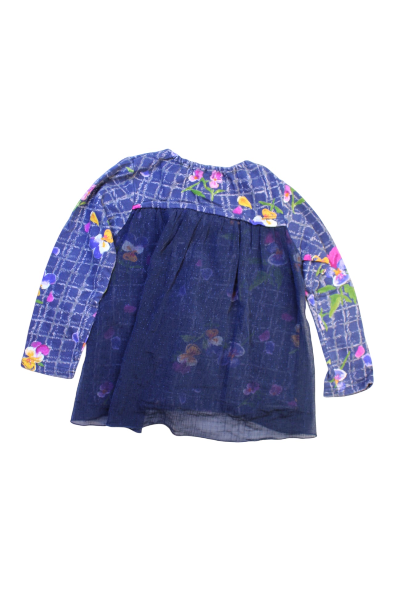 Hakka Floral Long Sleeve Top, Size 6T、mySite、g9winljtr