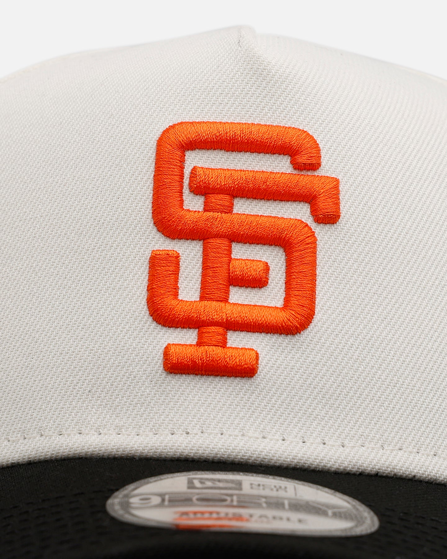 New Era San Francisco Giants 'Team Color Visor' 9FORTY A-Frame Snapback Chrome/Official Team Color、mySite、zt4zffjzw
