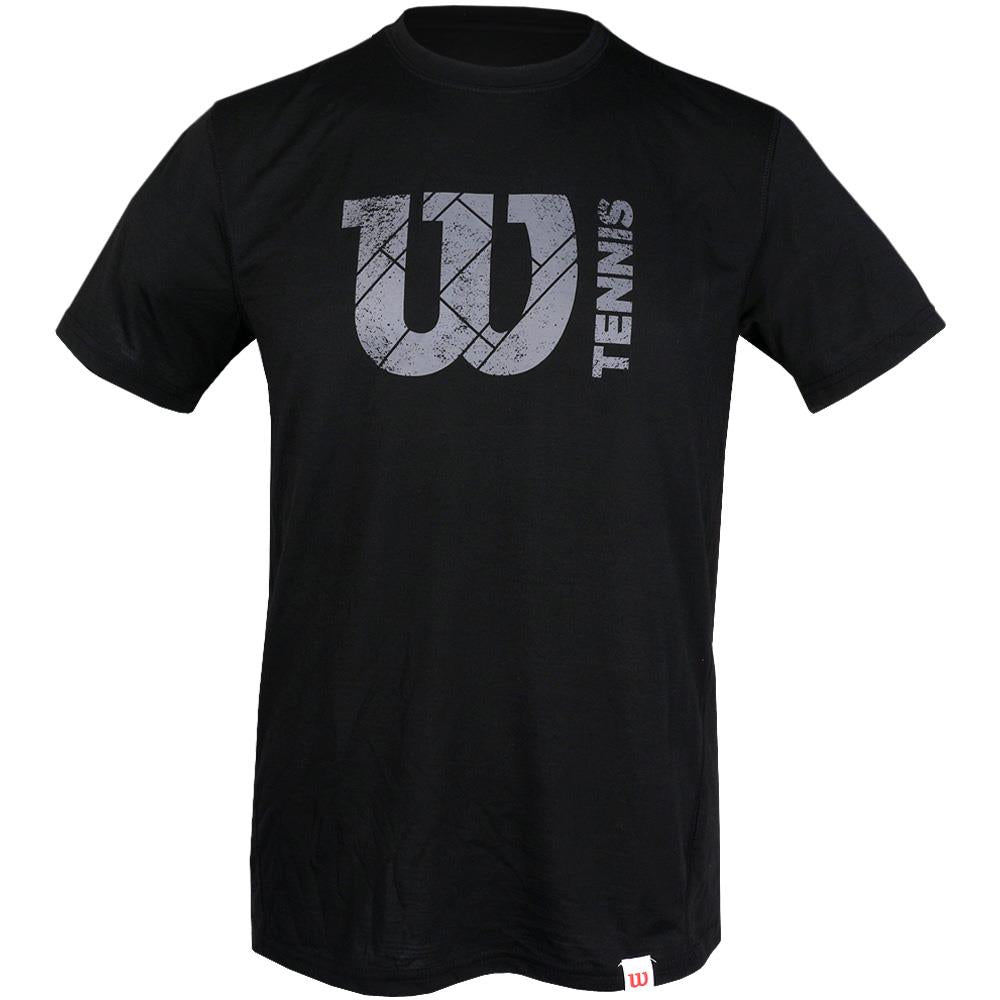 Wilson Tech Court Logo Tee - Black