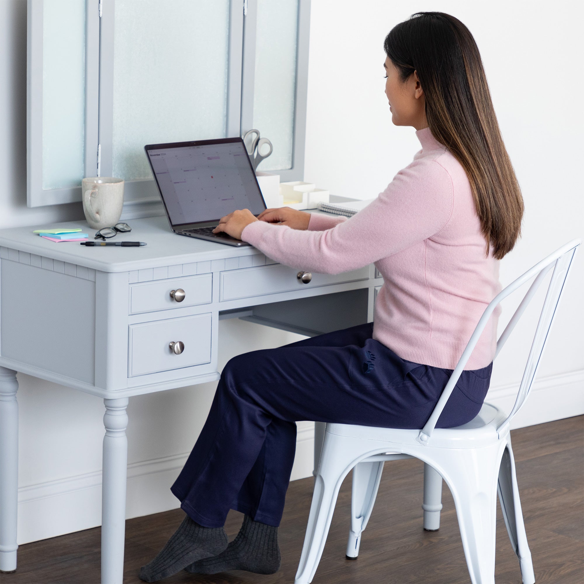 Paw Print Lightweight Ankle Pants、mySite、camillekostekn