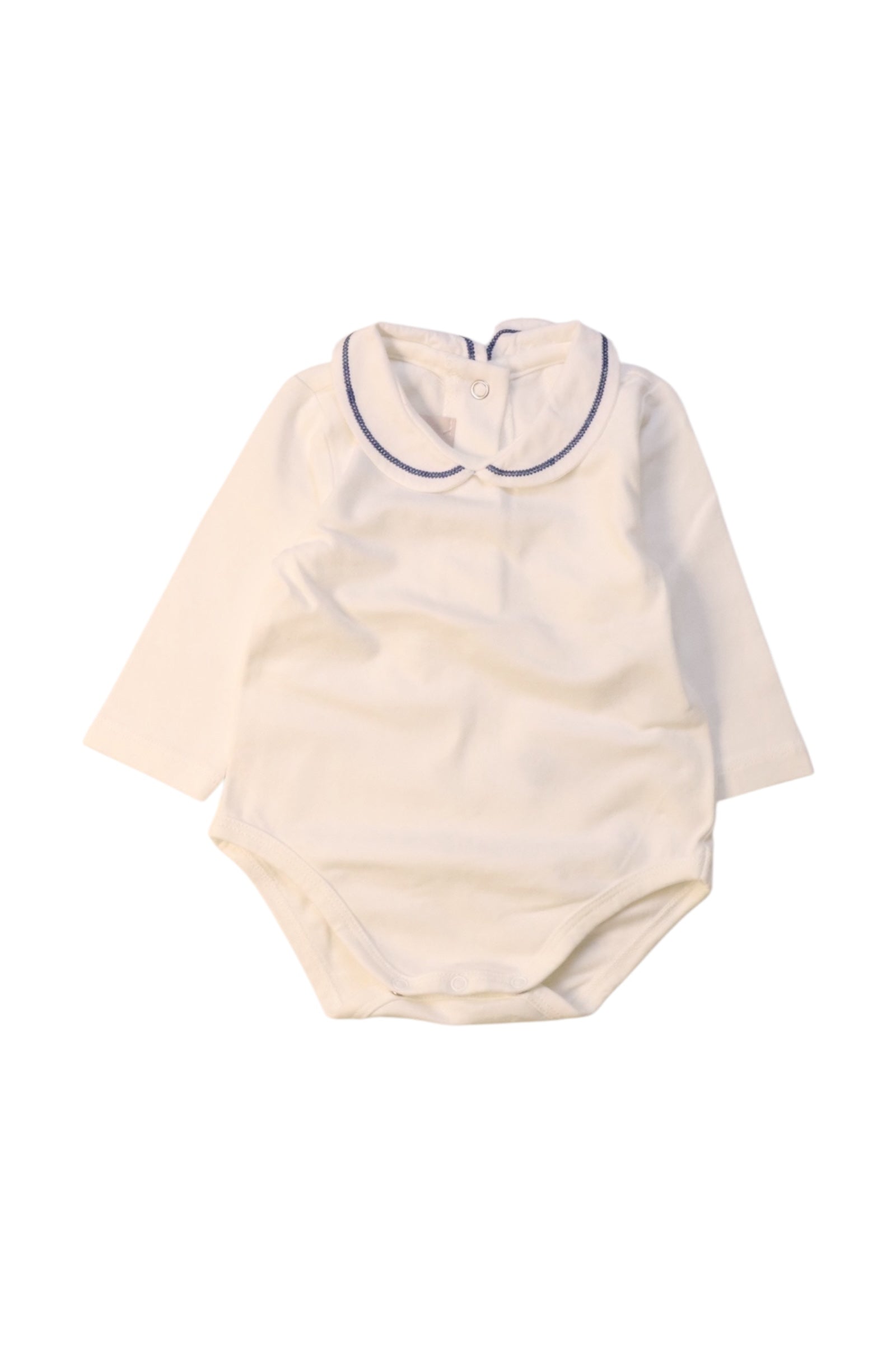 Chicco Collared Long Sleeve Bodysuit 0-3M、mySite、g9winljtr