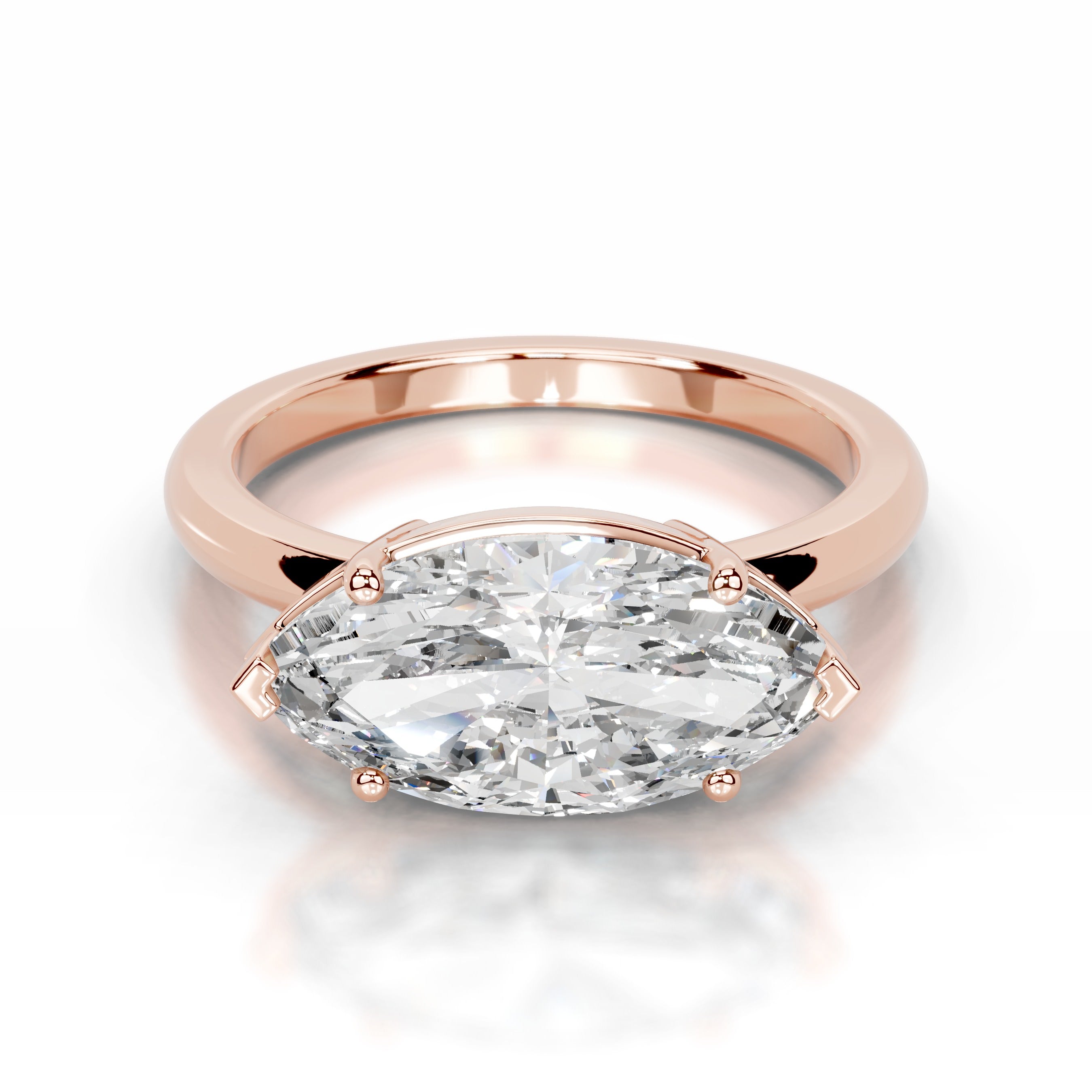 Miriam Lab Grown Diamond Ring - 14K Rose Gold、mySite、hinf8tx79