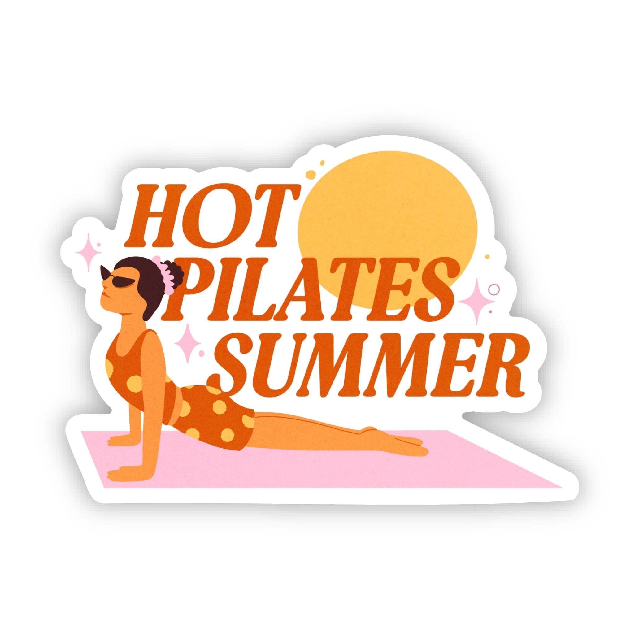  Hot Pilates Summer Sticker、mySite、ghnorth