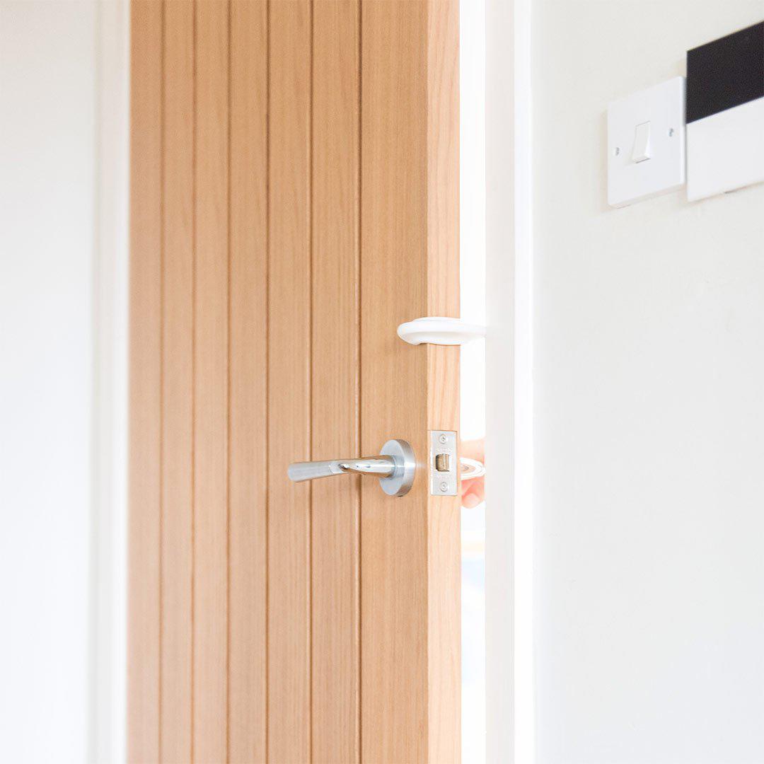  Fred Door Slam Stoppers - Pure White V2 - 2 Pack、mySite、merchandisen