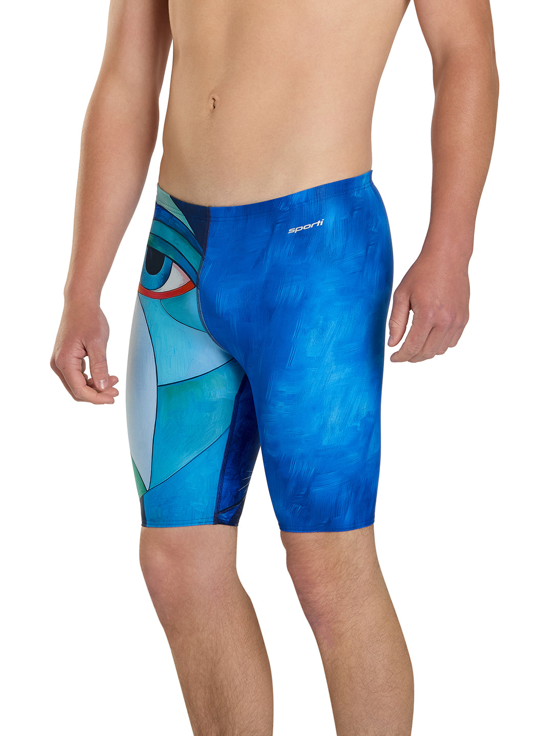 Sporti Mirror Reflection Jammer Swimsuit (22-44)、mySite、noshort