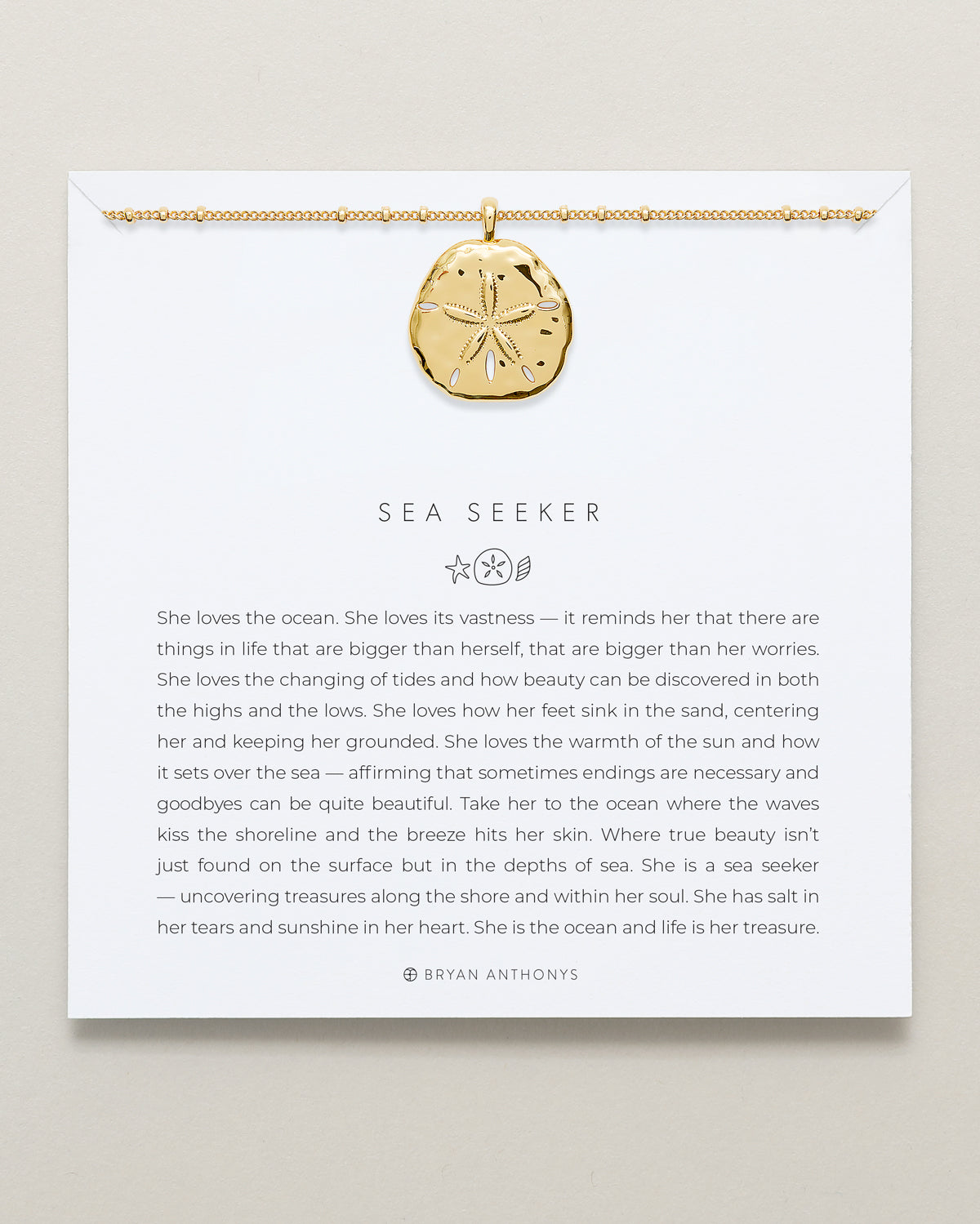Sea Seeker Pendant Necklace、mySite、hinf8tx79