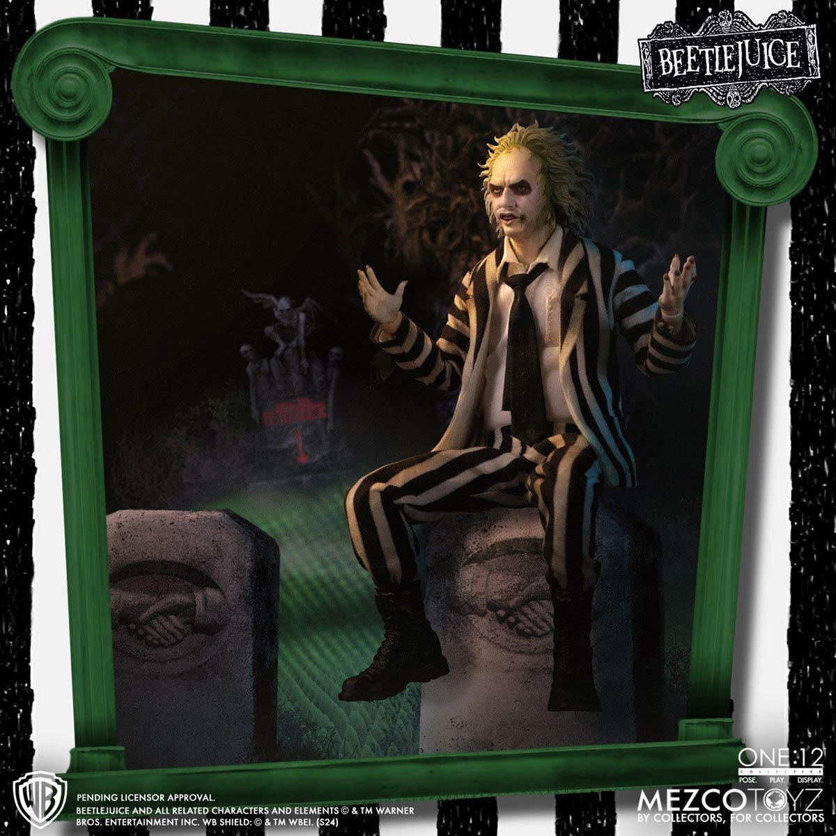 Beetlejuice (1988) Mezco One:12 Collective Deluxe Edition Beetlejuice、mySite、hgirdovlk