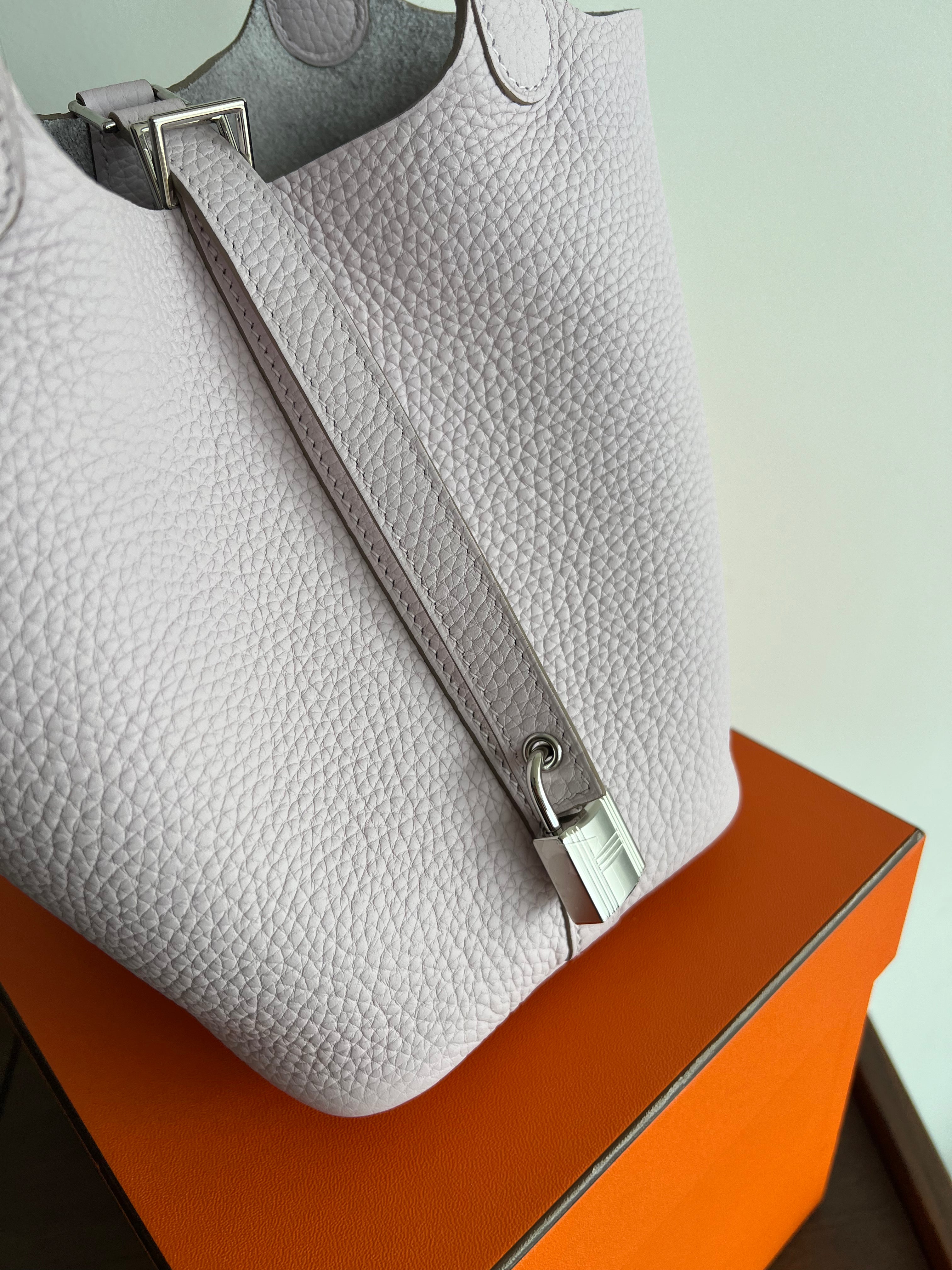 Hermès Picotin 18cm Mauve Pale PHW、mySite、garminoutage.com