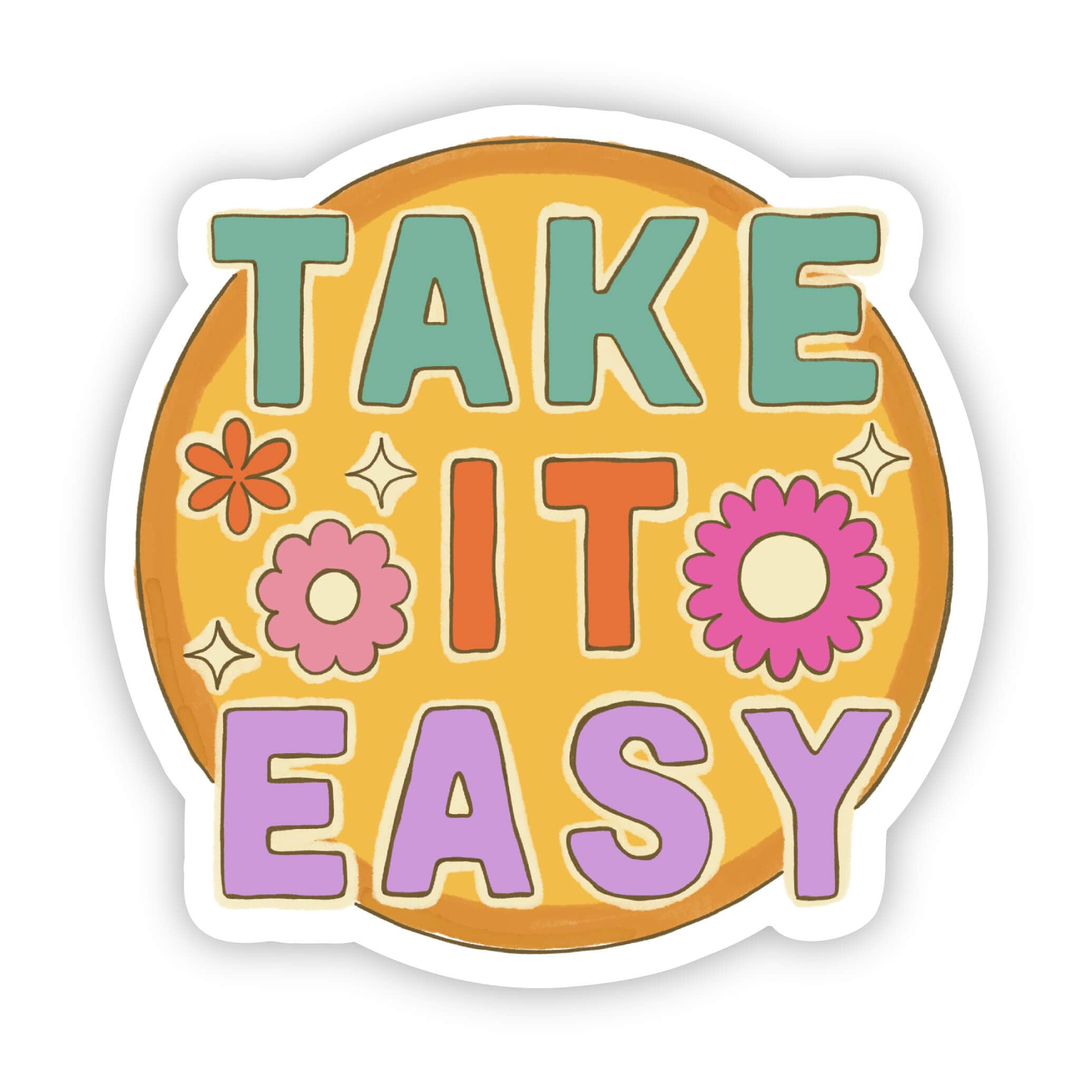  Take It Easy Retro Sticker、mySite、elrpsem3k