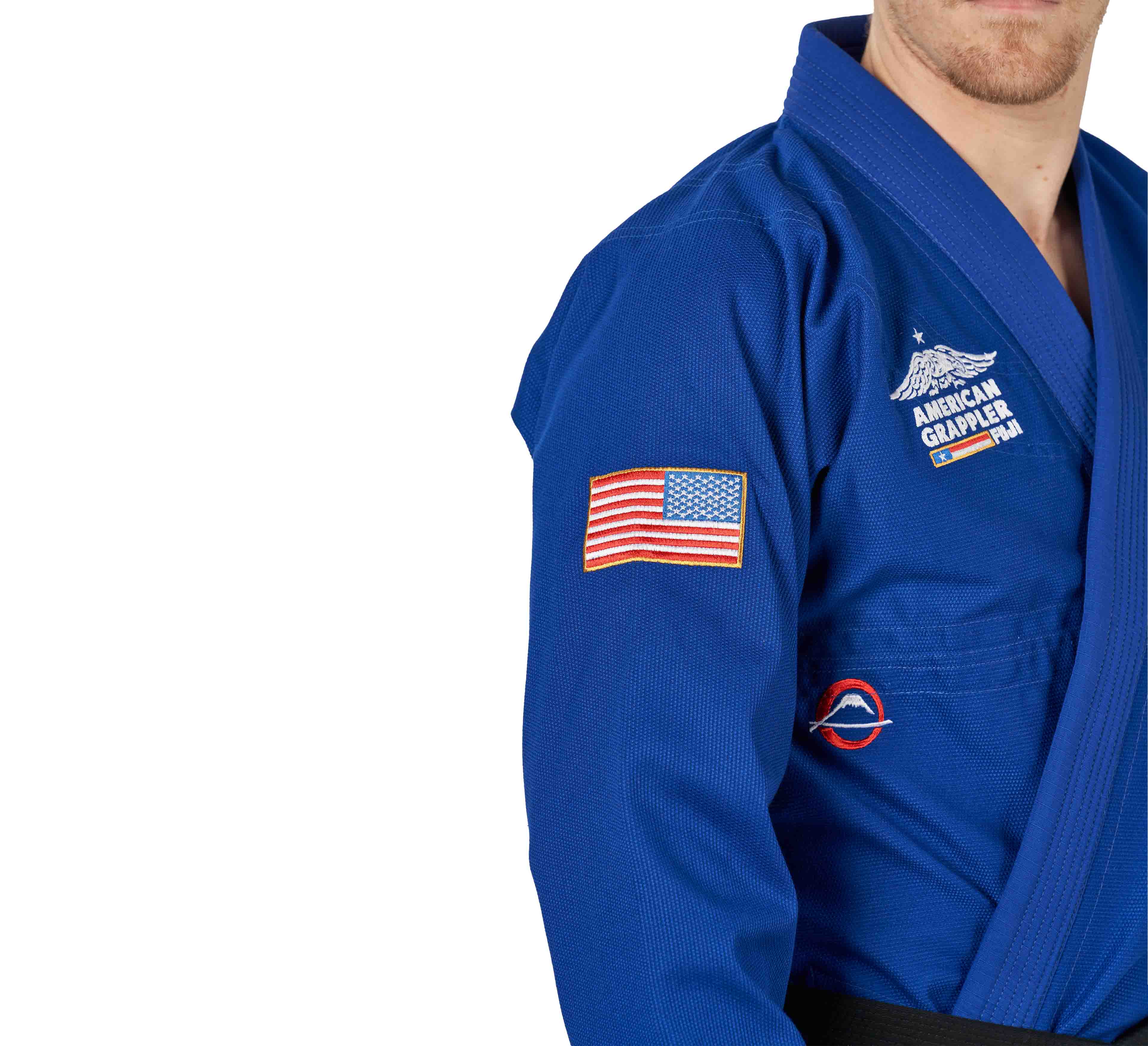 Suparaito BJJ Gi American Grappler Blue、mySite、gigharbornorthrealestate