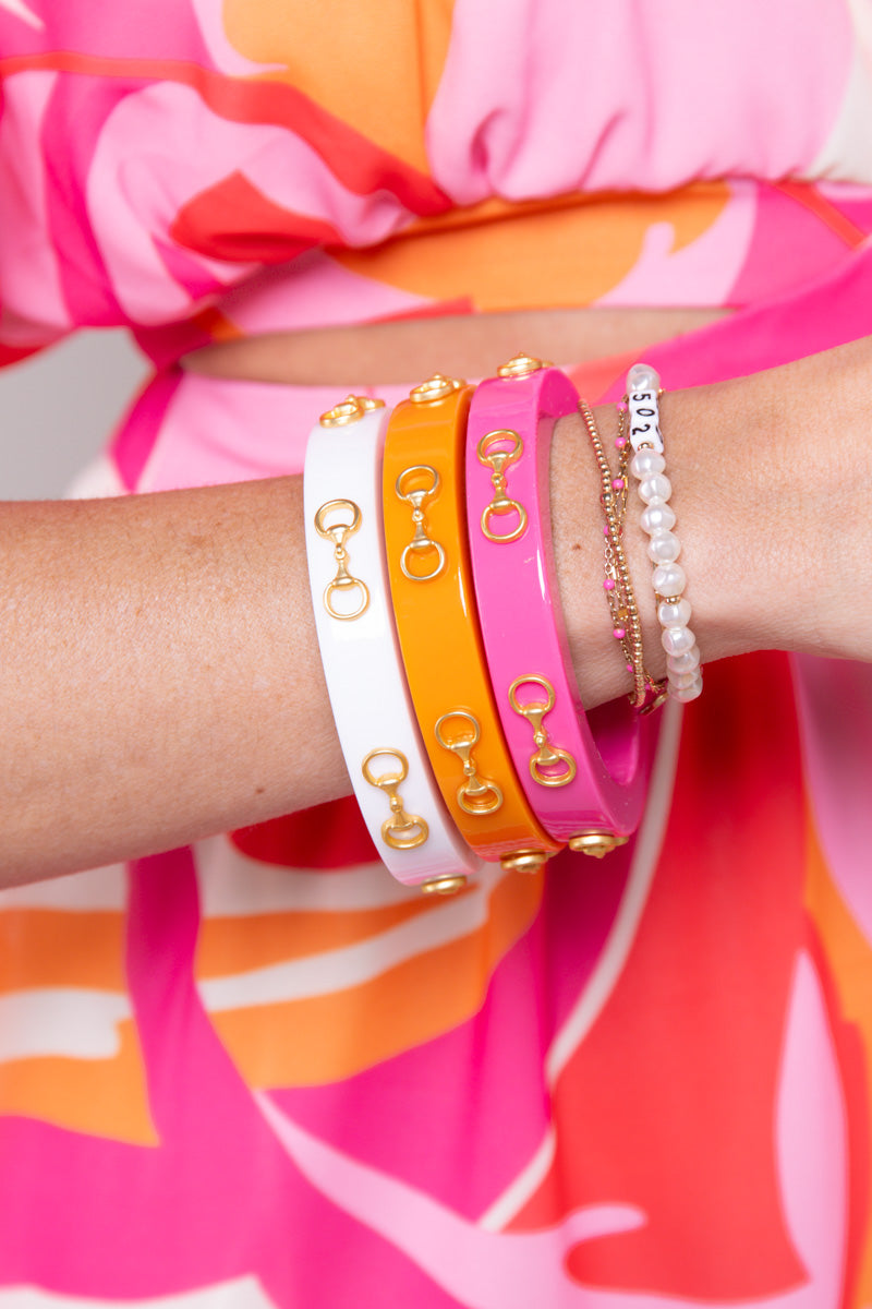 Sutton Horsebit Resin Bangle、mySite、hinf8tx79