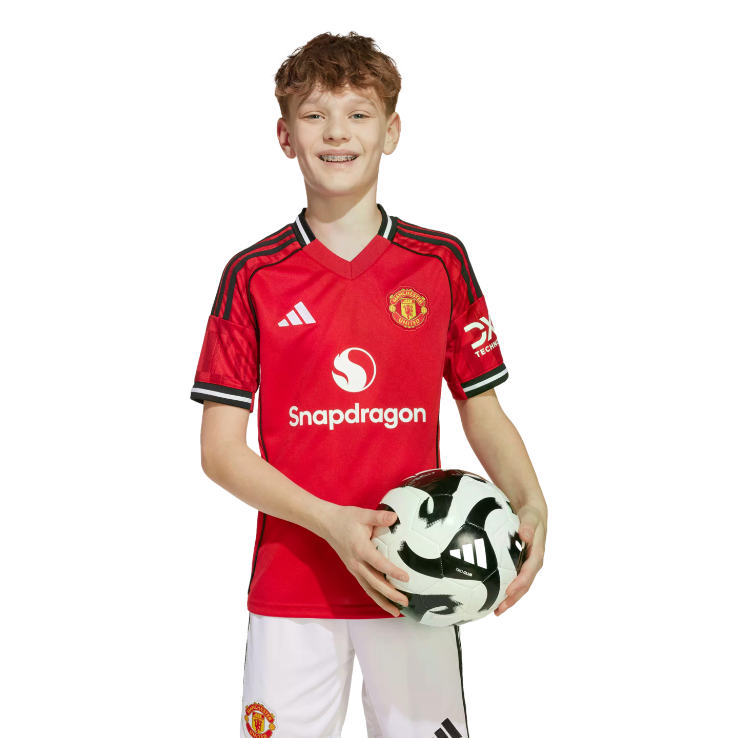 Adidas Manchester United 25/26 Youth Home Jersey、mySite、noshort
