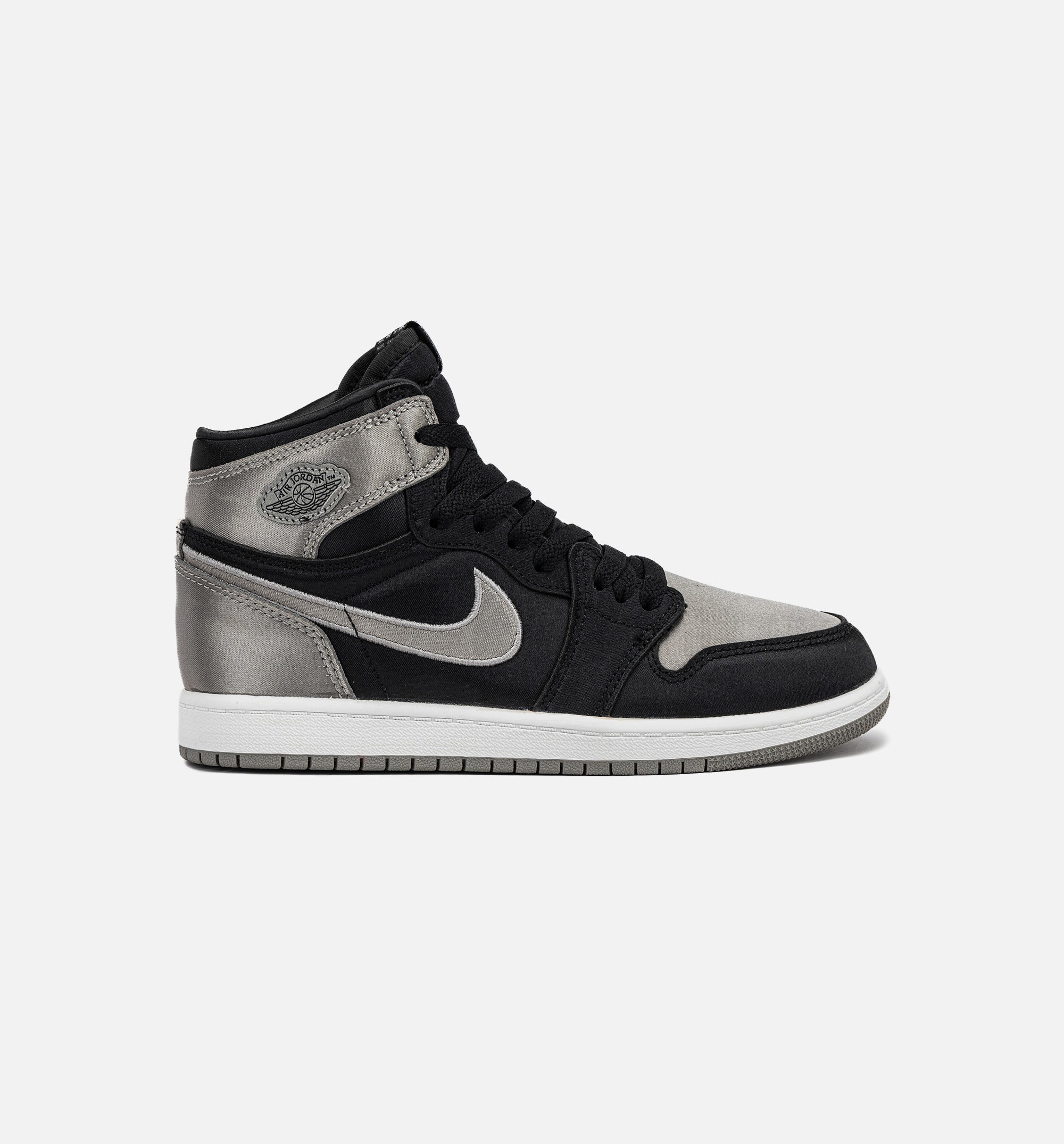 Air Jordan 1 Retro High OG Satin Shadow Preschool Lifestyle Shoe - Black/Medium Grey/White、mySite、dreamappss