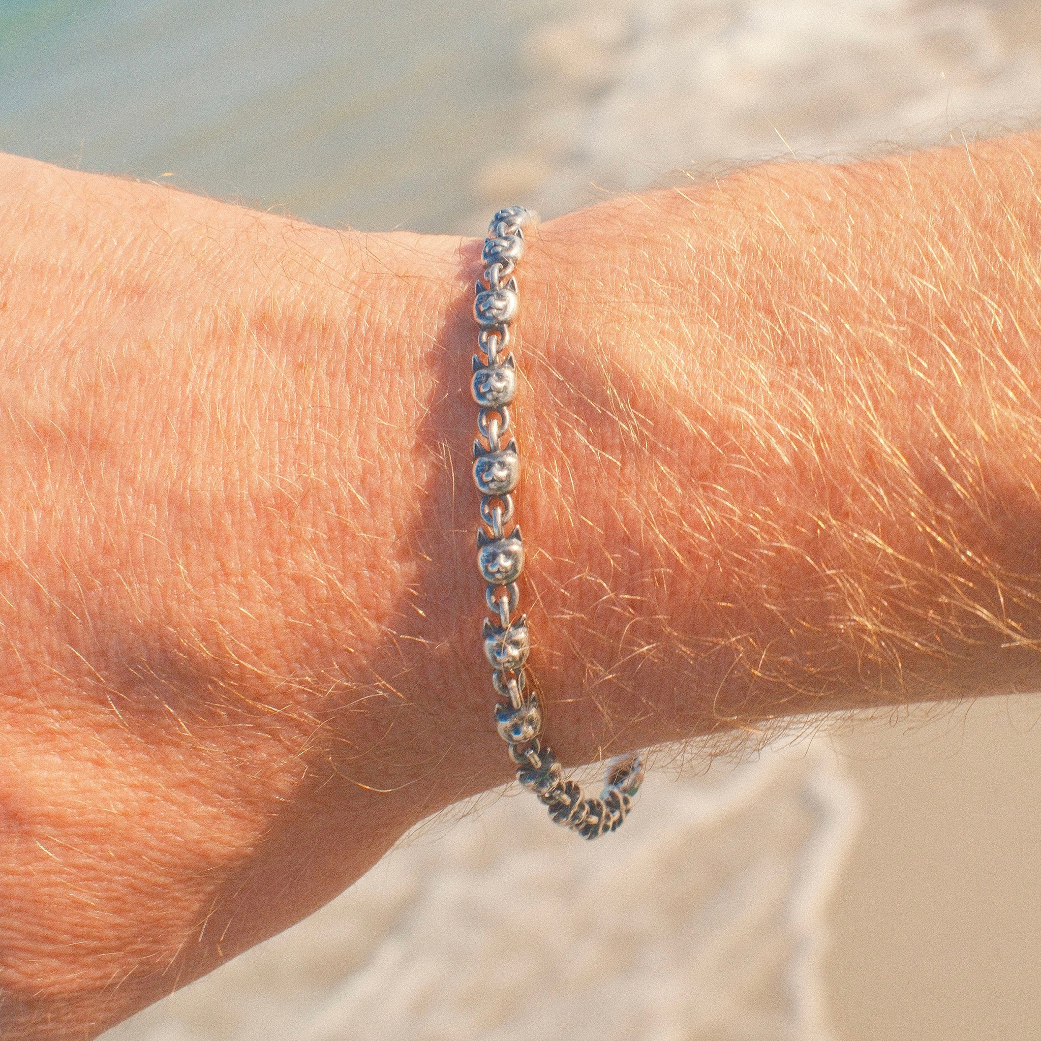  Chrome Kitty Bracelet (Silver)、mySite、merchandisen