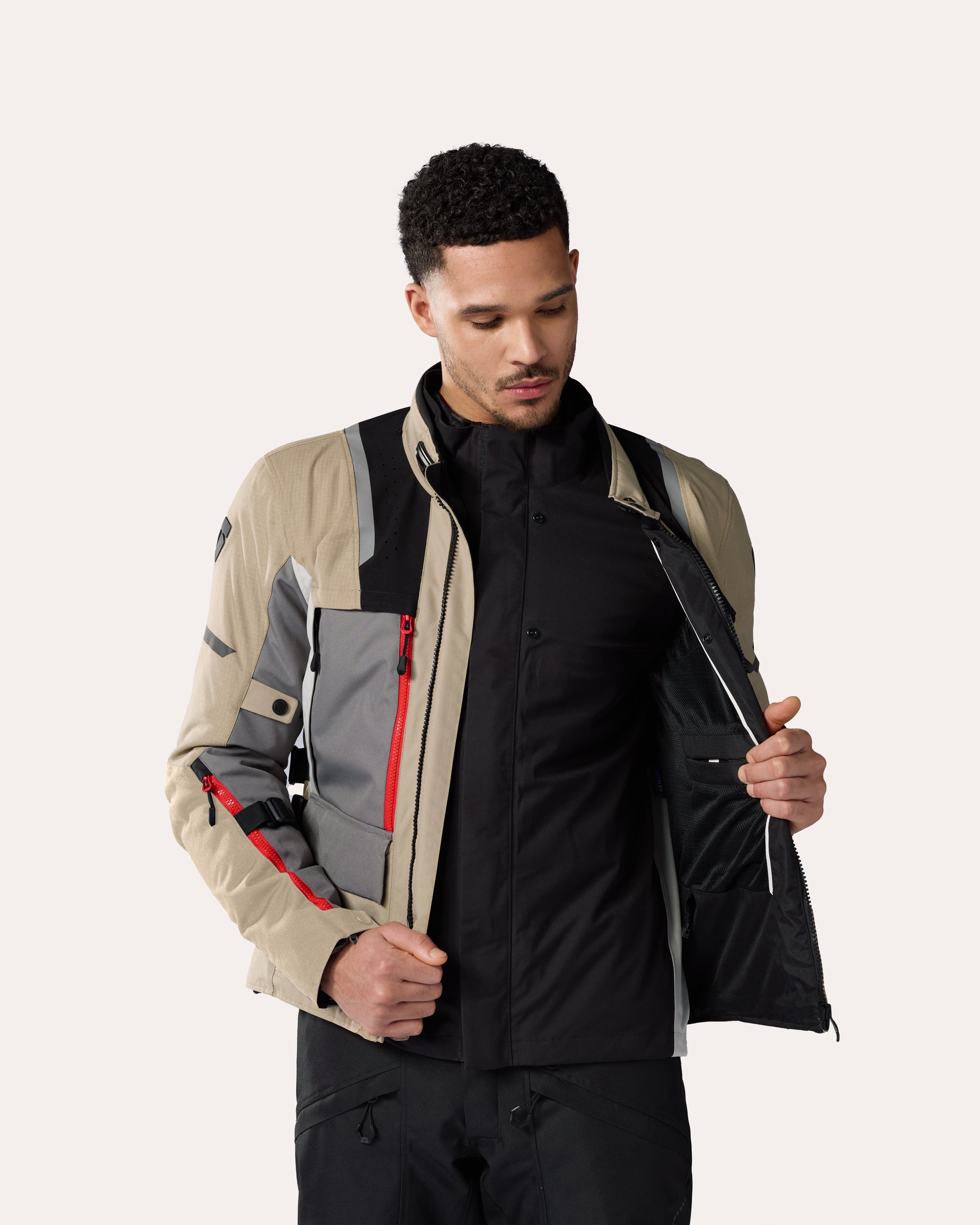 Jacket Offtrack 2 H2O | Silver-Anthracite、mySite、dreamappss