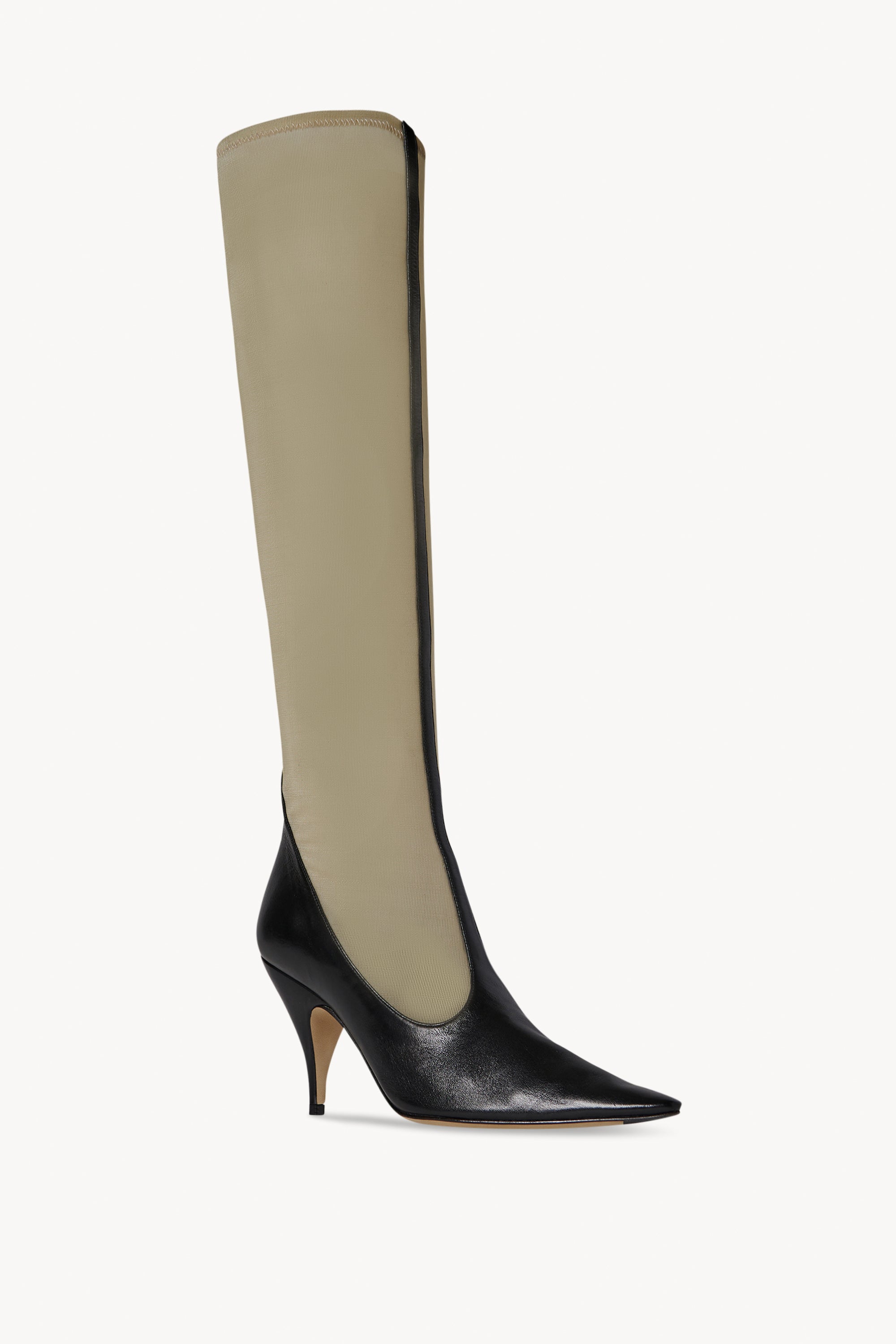 Mesh Boot in Nylon and Leather、mySite、aoinhome