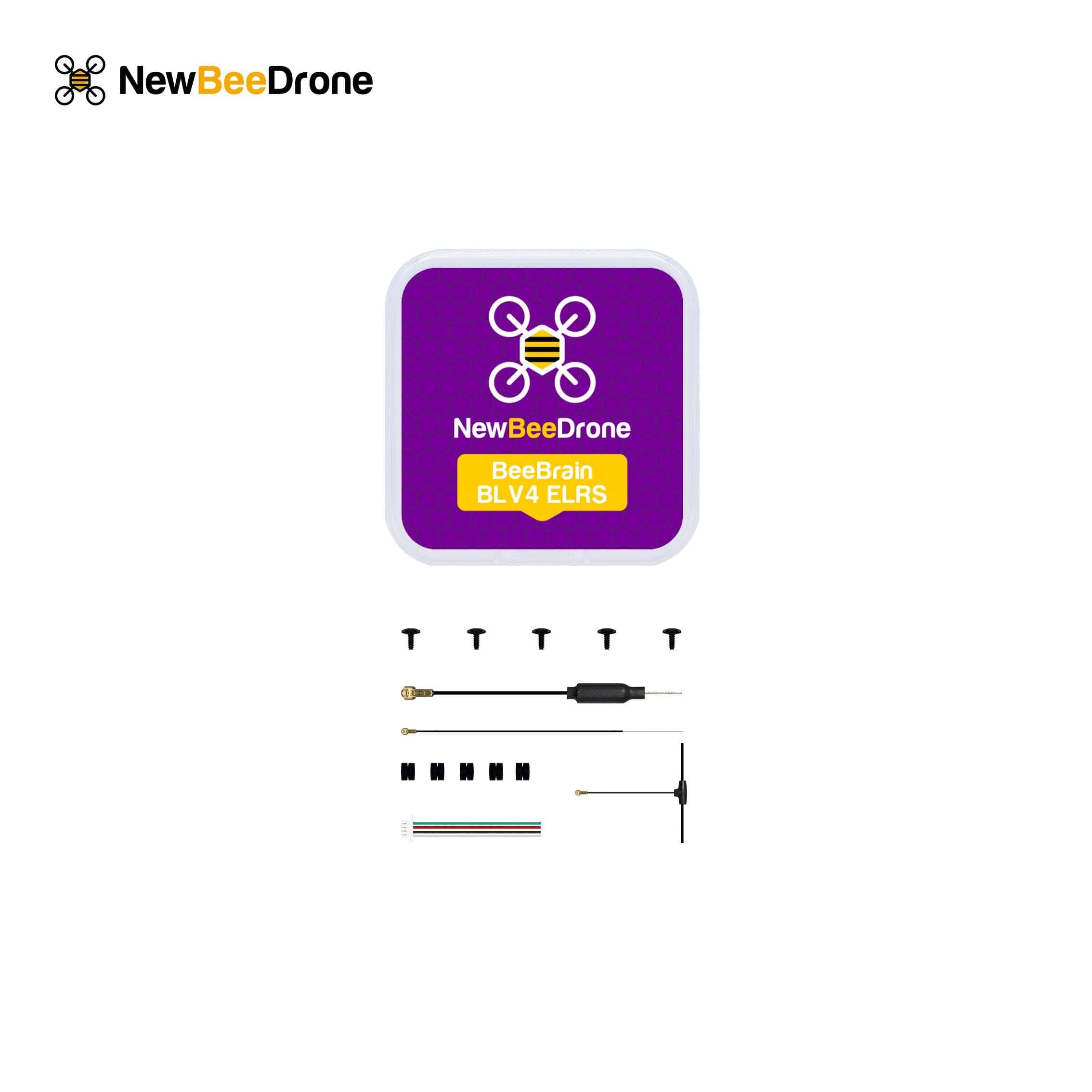  NewBeeDrone BeeBrain BLV4 AIO Flight Controller ExpressLRS(ELRS) 2.4G、mySite、merchandisen